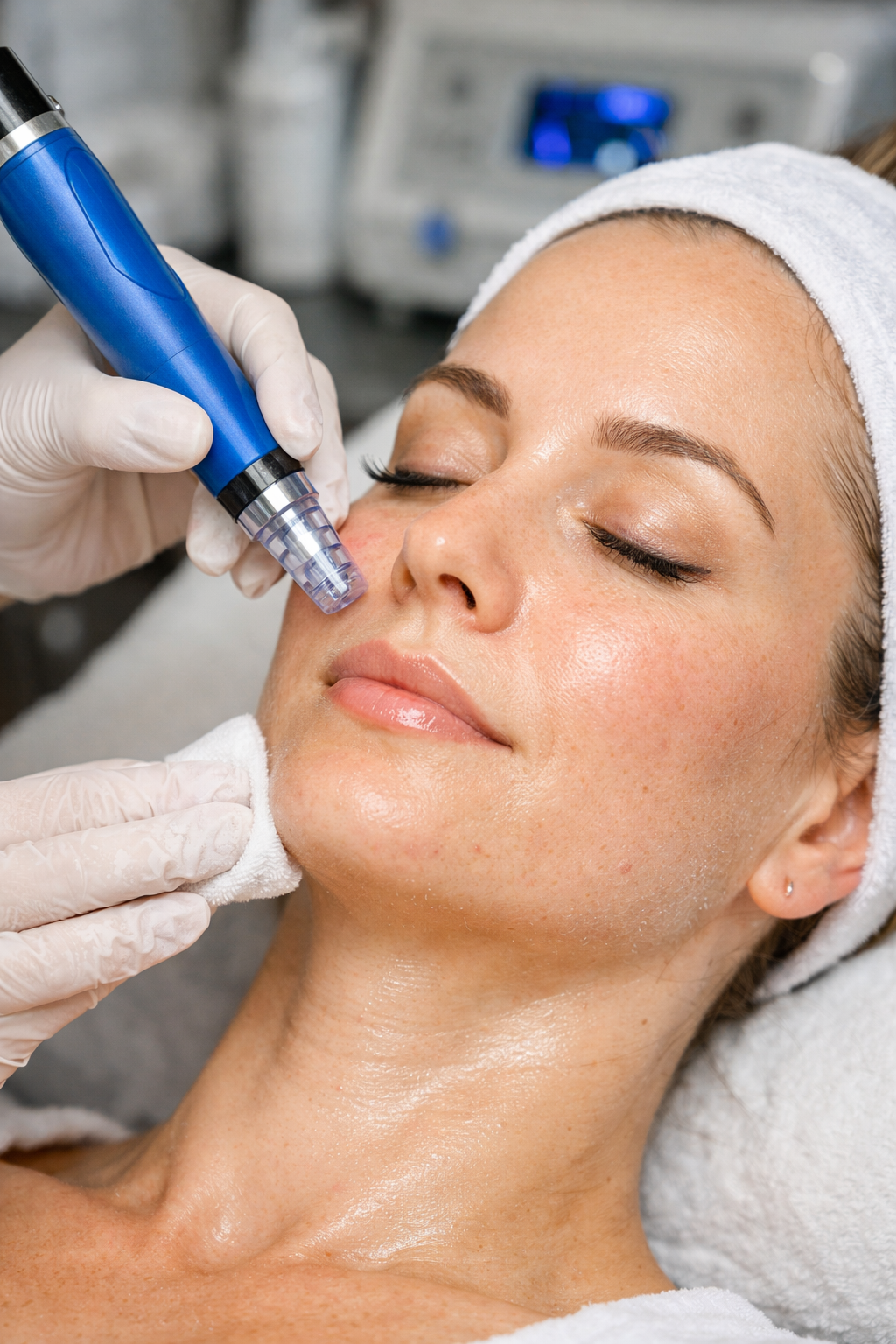 skinpen microneedling facial london to get rid of wrinkles