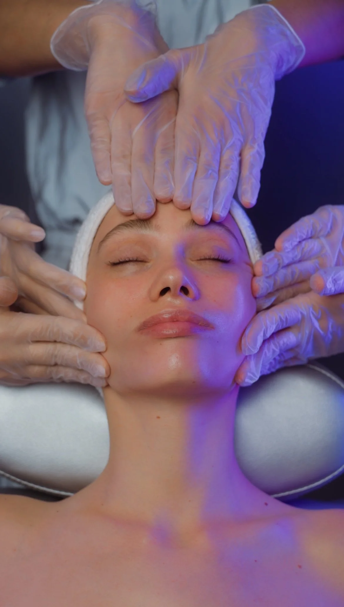 facial massage for lifting