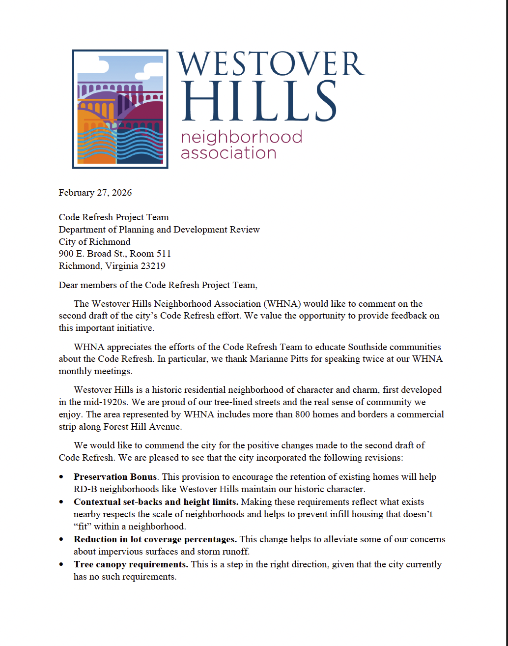 RVA Code Refresh Response