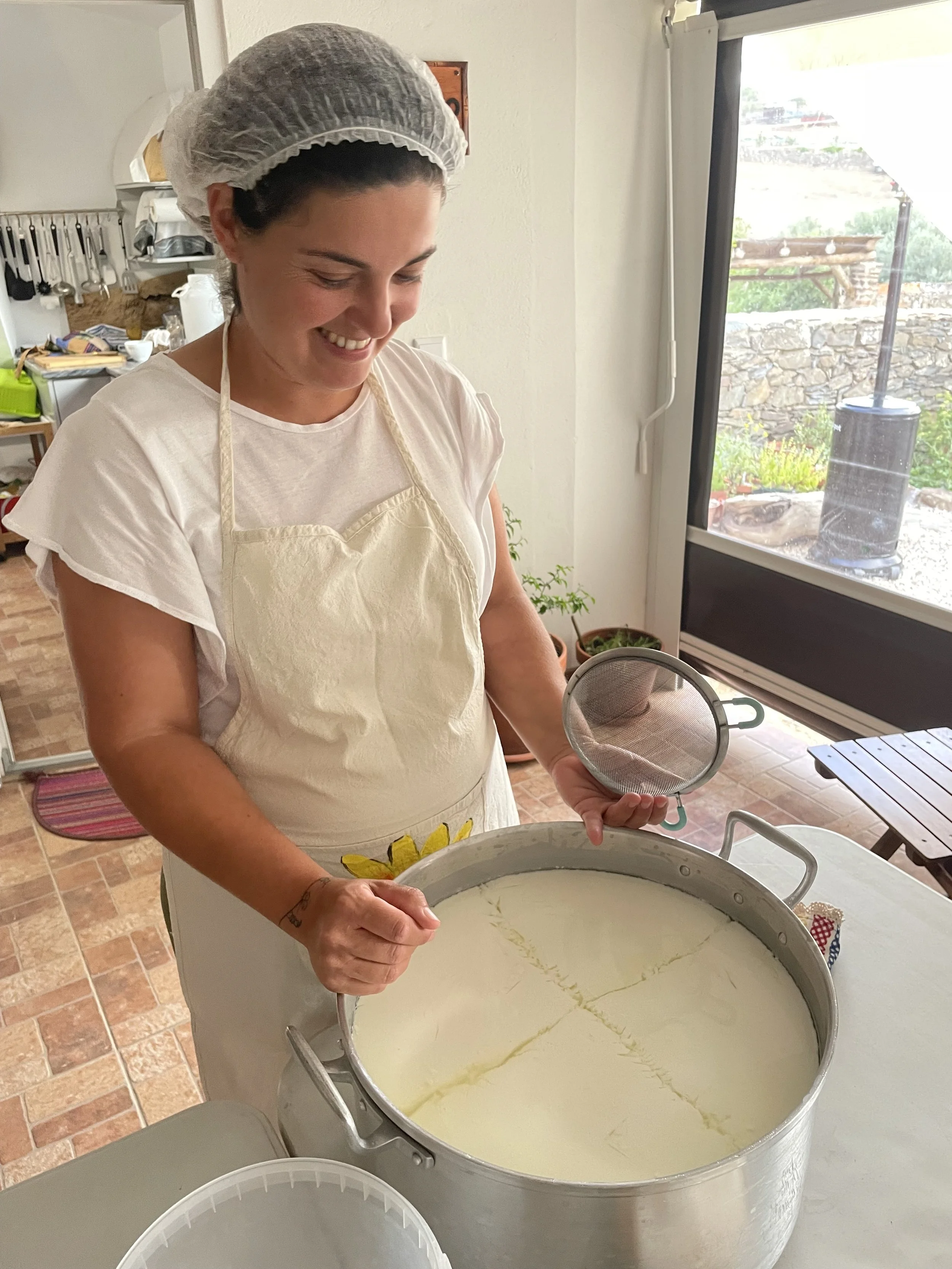 Cardoon-Rennet Goat Cheese