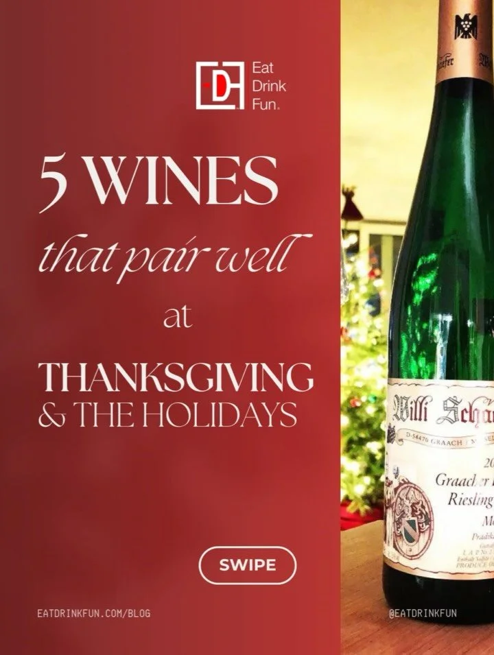 Wine at Thanksgiving? What should you buy? Turn your holiday meal into a five-wine tasting, with each variety complementing the complex flavors of your favorite meal. 

Comment &ldquo;WINE&rdquo; for a free webinar and free Cheat Sheet. 

Happy Thank