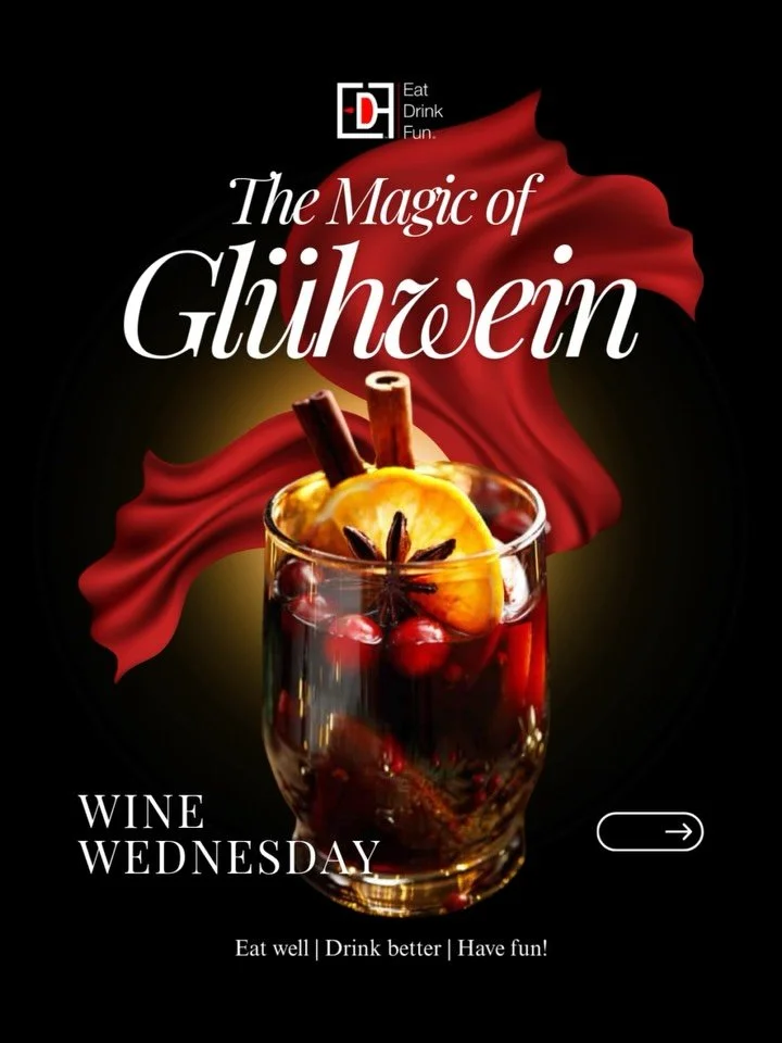 🍷Wine Wednesday spotlight on Gl&uuml;hwein, the Alpine classic that warms you up faster than a gondola ride. It&rsquo;s perfect as a slopeside warm up and even better at apr&egrave;s. 

Comment &ldquo;Gl&uuml;hwein&rdquo; or check the link in bio to
