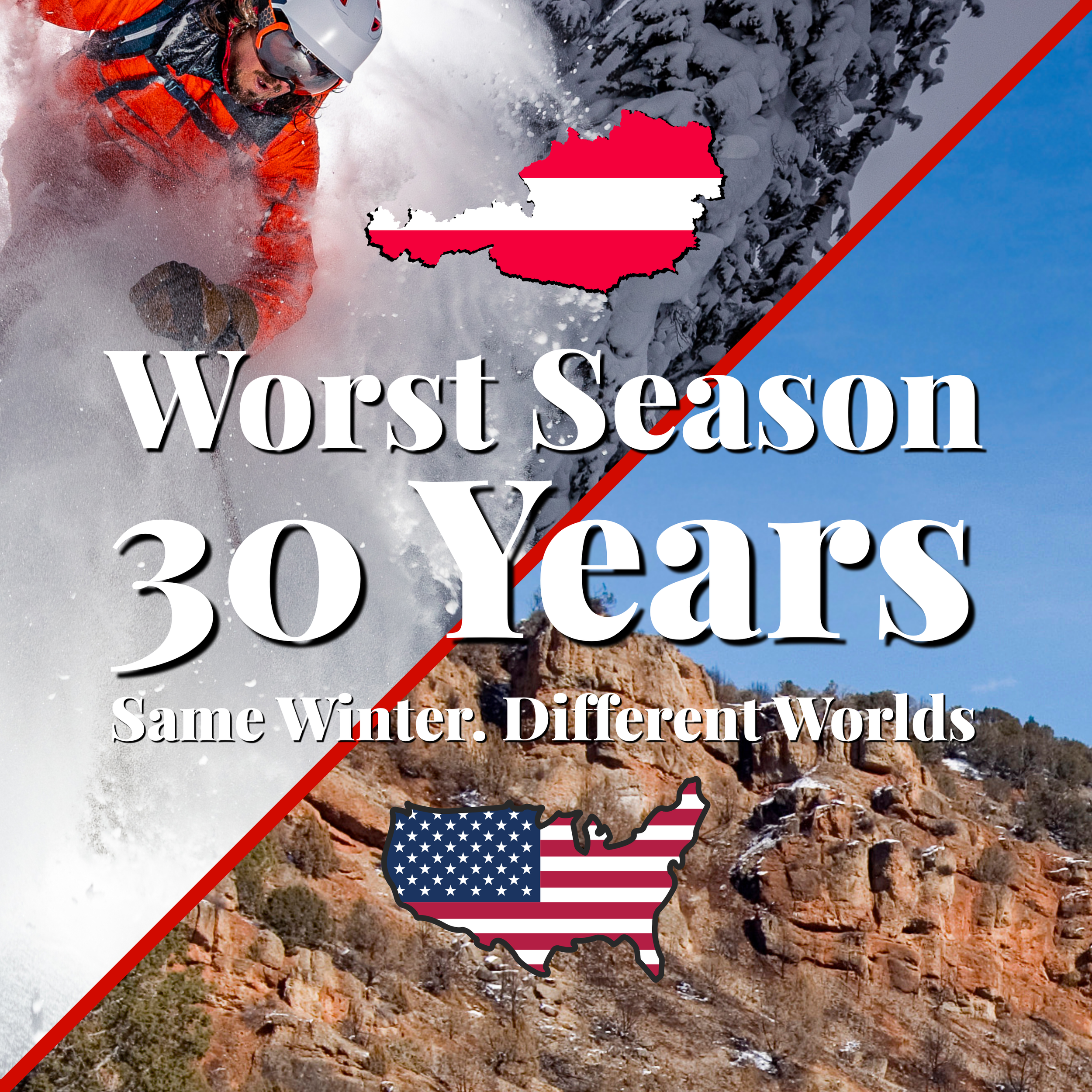 Alps Snow Reliability vs. the Rockies: What the Data Shows