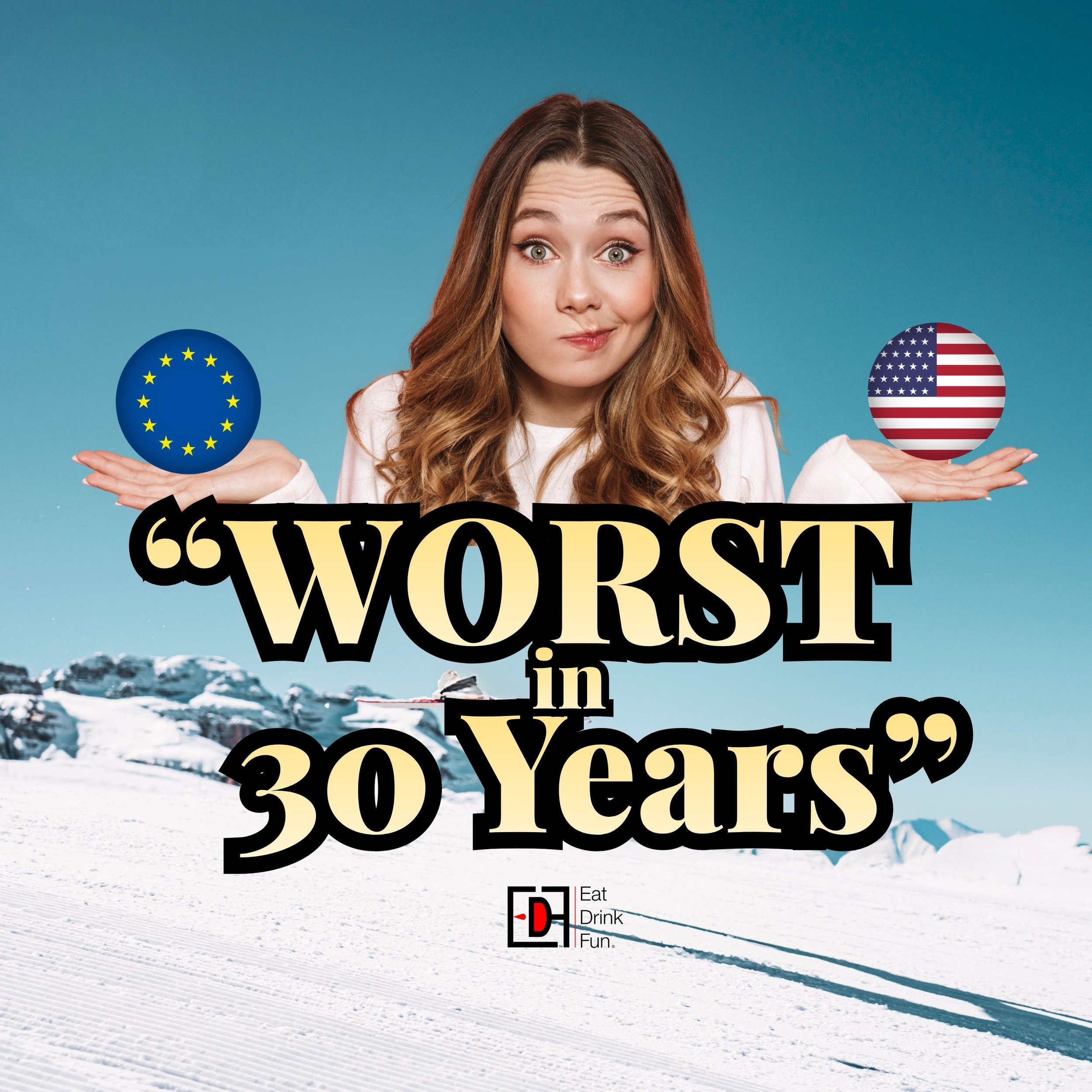 Alps Snow Reliability vs. the Rockies: What the Data Shows