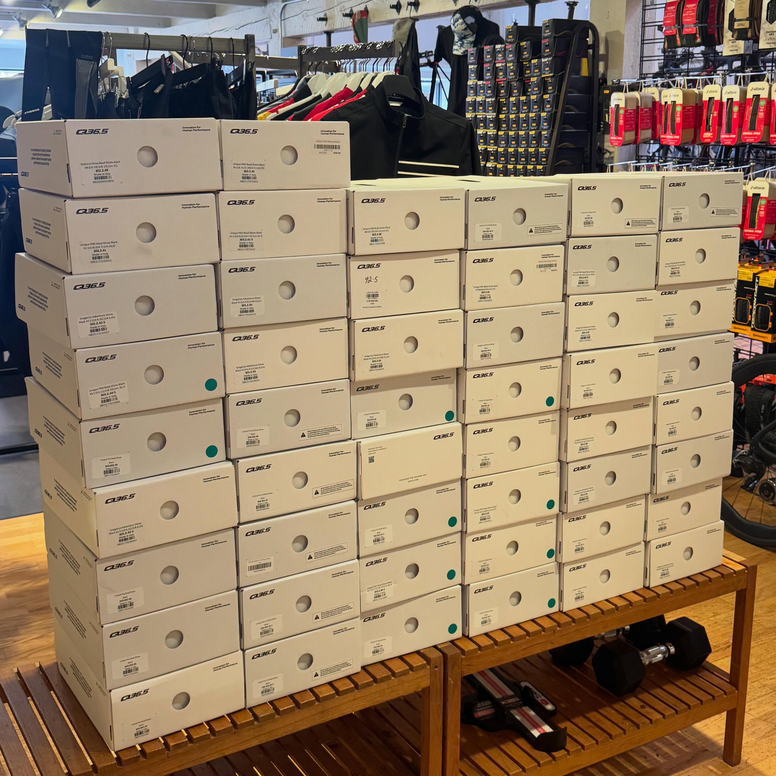 New Q36.5 Shipment has landed at ATA!

We now have a wide arrange of sizes in both road and gravel shoes

#Q36.5 #UniquePro4.0 #atacycle