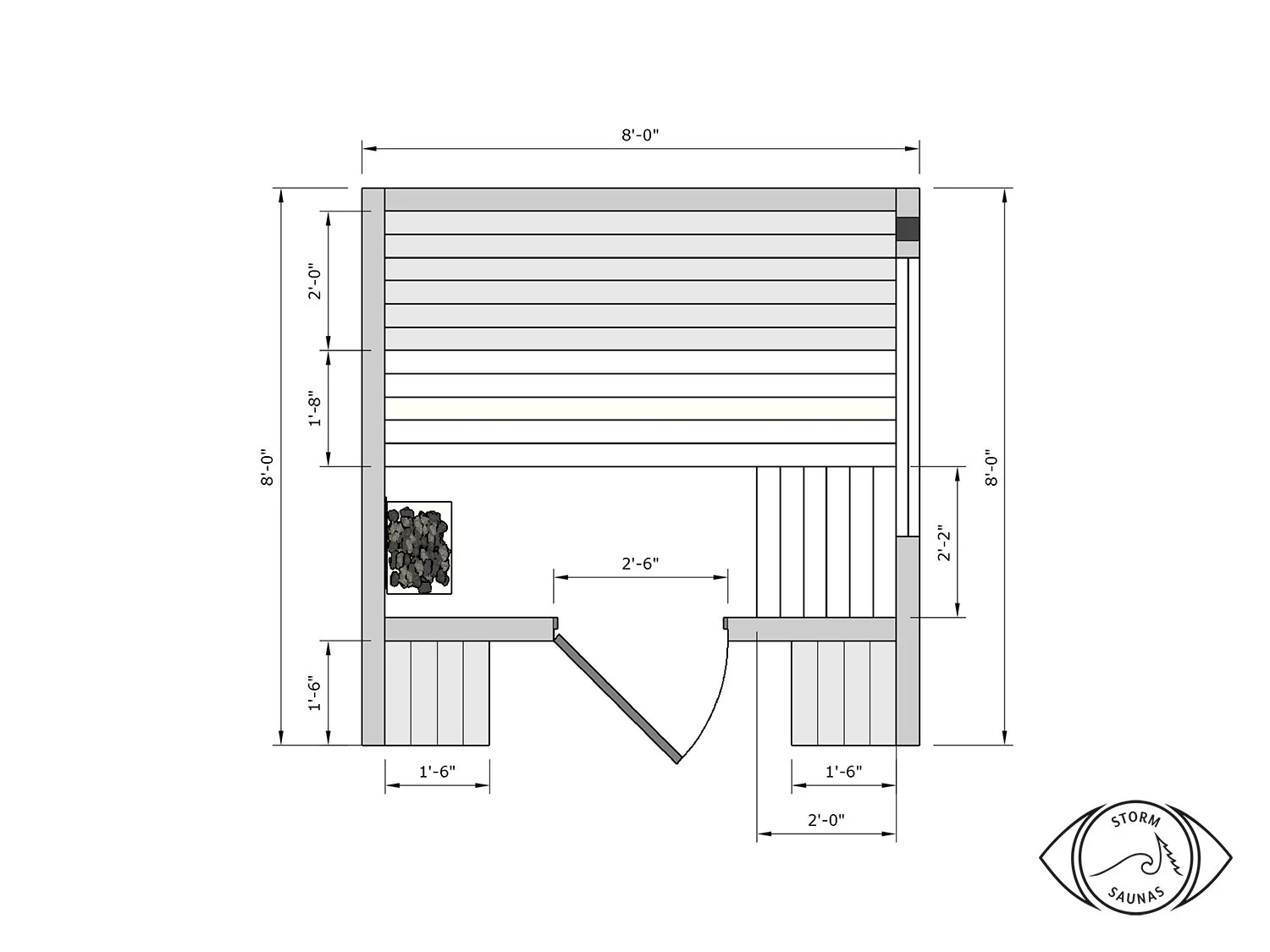 Storm SaunaElemental — Storm Saunas Vancouver Island