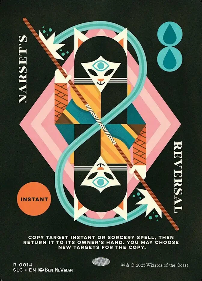 'Narset's Reversal' Secret Lair Countdown. Magic The Gathering (2025)