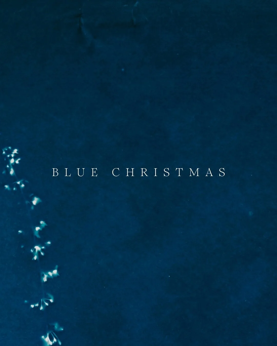 For those who wait with a heavy heart this Advent season. 
For those who wonder if joy and pain can coexist. 
For those with grief that is acute and specific, or just the low-grade hum of waiting on the return of our Savior.
A Blue Christmas invites 
