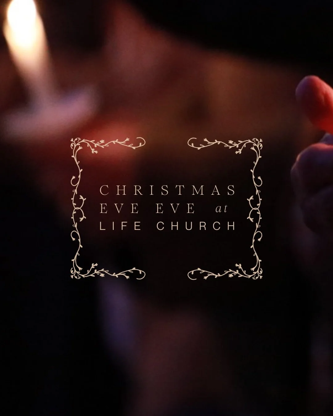 One week from today we will gather for our annual Christmas Eve Eve Service!

This year, we will have two identical services at 5:00 PM &amp; 7:00 PM.

For more Advent resources, including links to RSVP, and a digital download invite card for social 