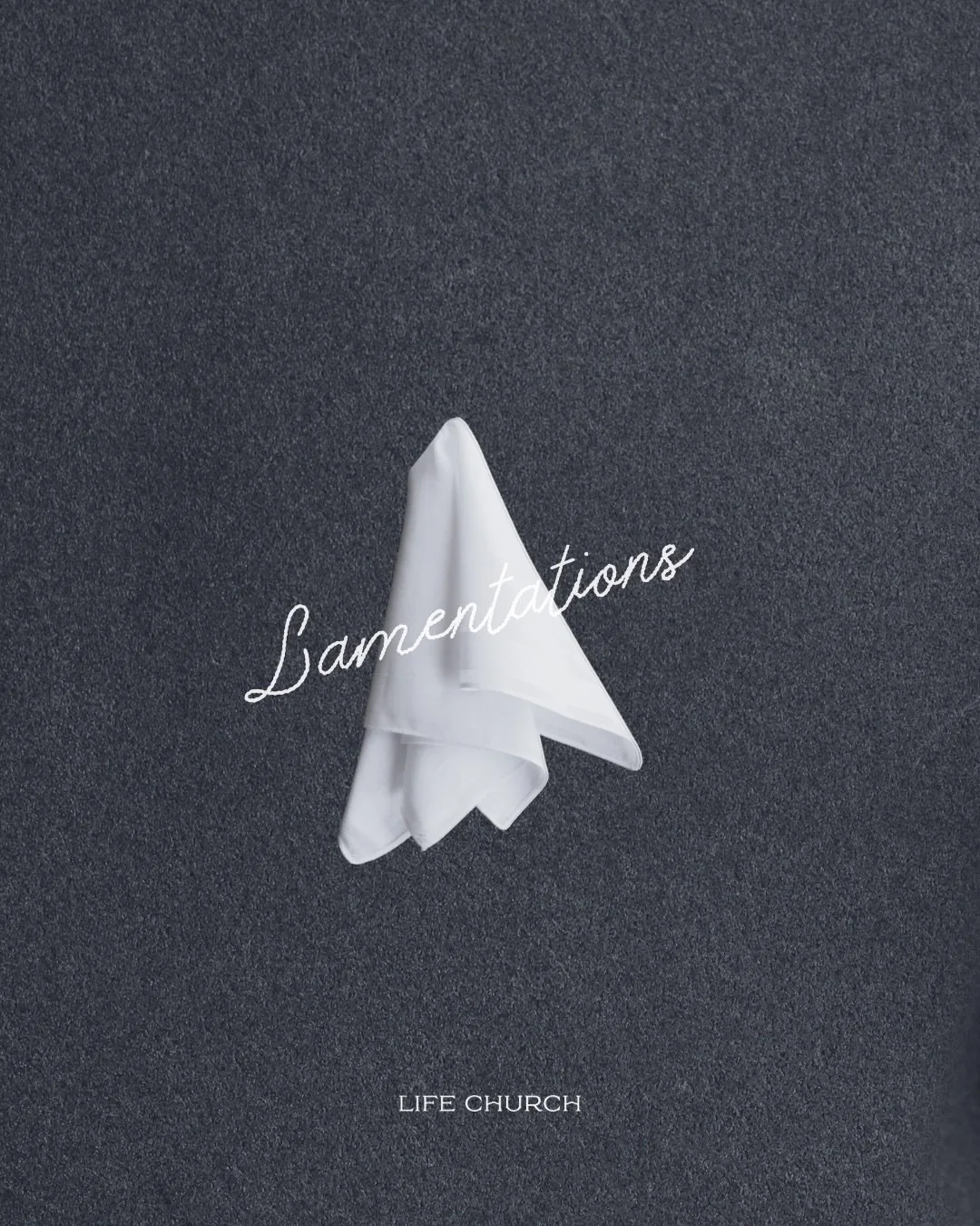 On March 1st we begin a new sermon series through the Old Testament book of Lamentations.

Why Lamentations?
Lamentations mirrors life. 
Rarely do our stories resolve in clean, Hollywood-like ways.  Life in a fallen world is messy. The &ldquo;perfect
