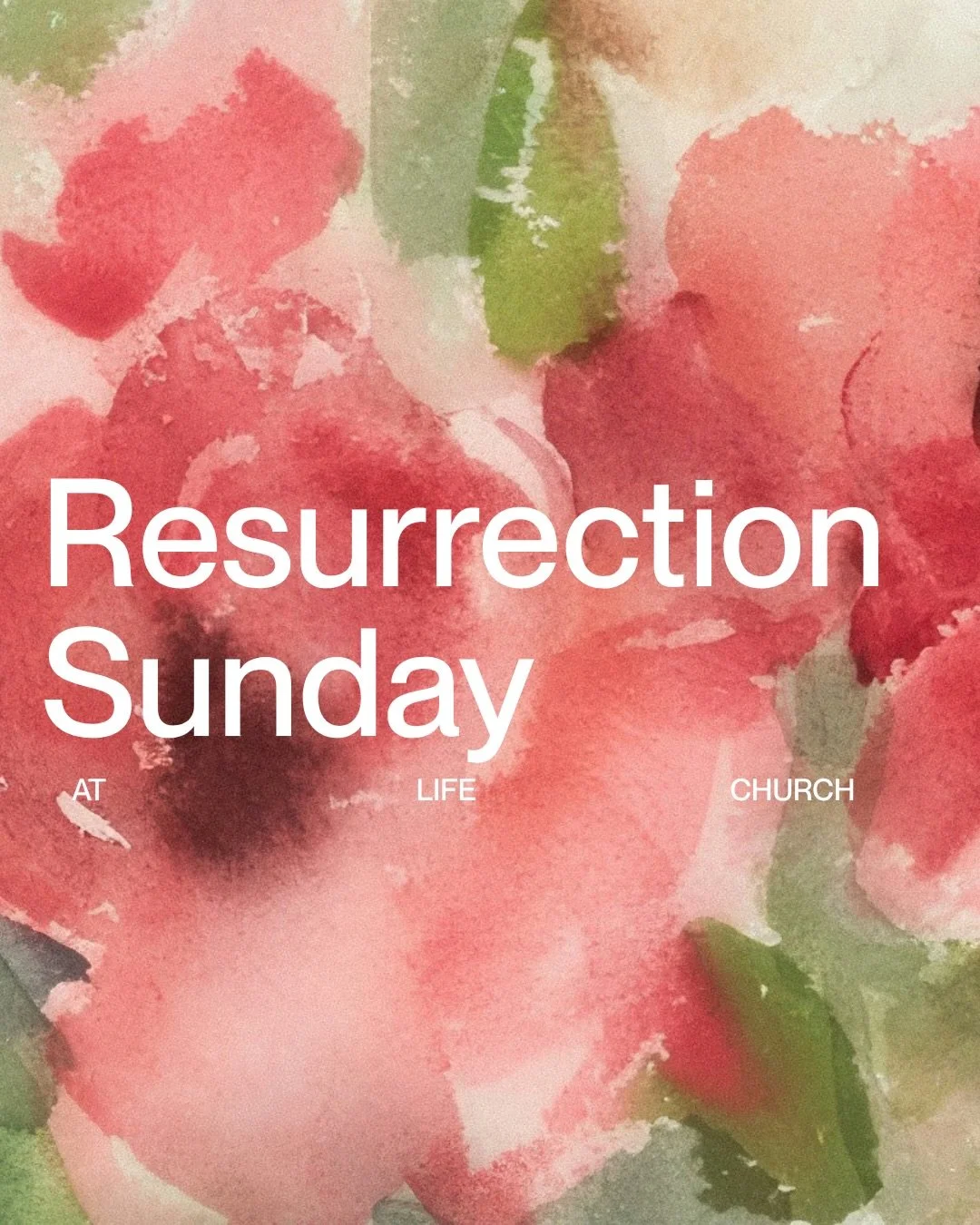 Resurrection Sunday is a little over a week away. Stop at the connect desk to pick up an invite card this weekend.