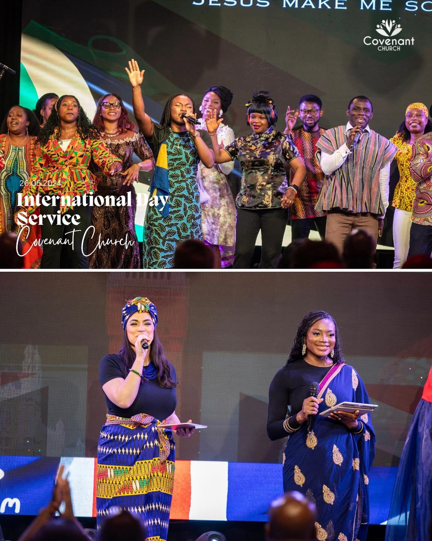 What a colourful International Sunday service! Can you spot yourself? 👀 Watch this space&hellip;still more snaps to come! 💫
.
#sunday #sundayfunday #internationalday #church #churchfamily #worldwide #international #family #photos #sundayvibes #sout