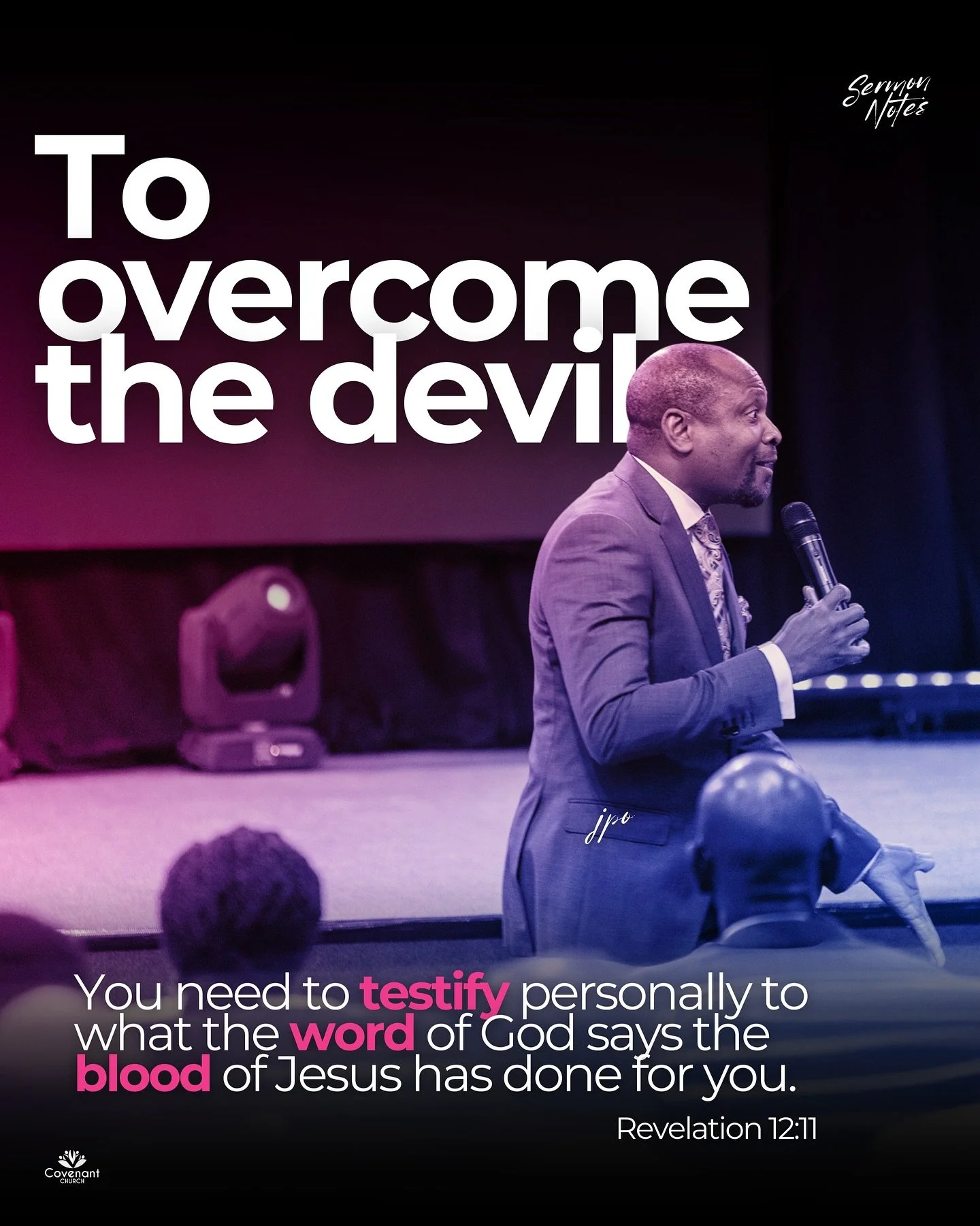 No Confession, No Advocacy.

Excerpts from tonight&rsquo;s Perez Night sermon by Dr John Paul Oddoye on the Triumph of the  Blood.

#sermonnotes