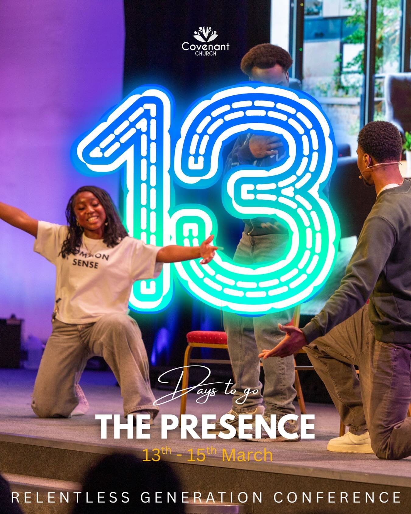 13 days to go 🔥 &ldquo;My presence will go with you, and I will give you rest.&rdquo; - Exodus 33:14

#hispresence #youthconference #youngpeople #covenantchurchuk #southamptonuk