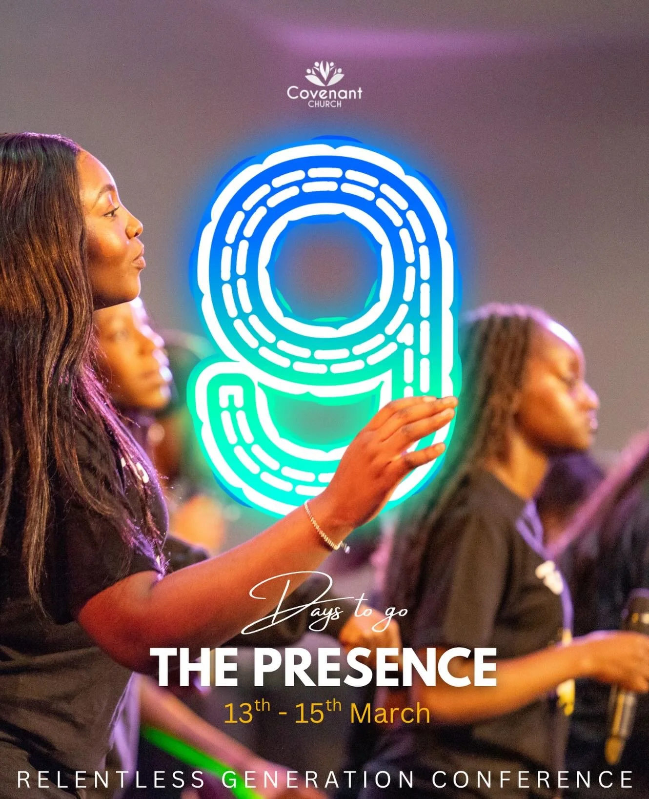 9 days till the RG Conference: The Presence! 🔥 &ldquo;I can never escape from your Spirit! I can never get away from your presence!&rdquo; Psalms‬ ‭139‬:‭7‬ 

#youth #conference #thepresence #covenantchurchuk #southamptonuk