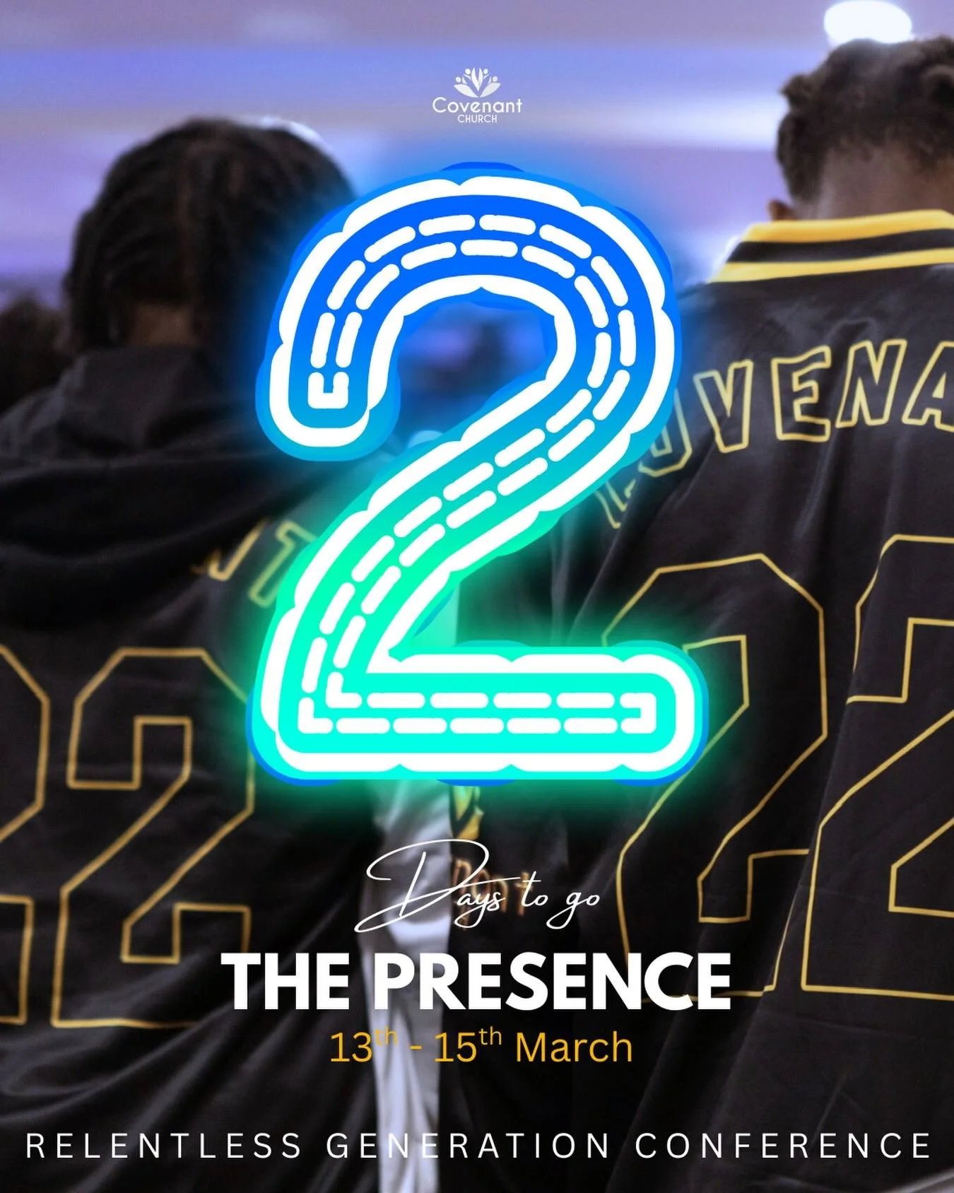 2 DAYS till the RG Conference: The Presence🔥 Happening 13th - 15th March and completely FREE.
#youth #conference #thepresence #covenantchurchuk #southamptonuk