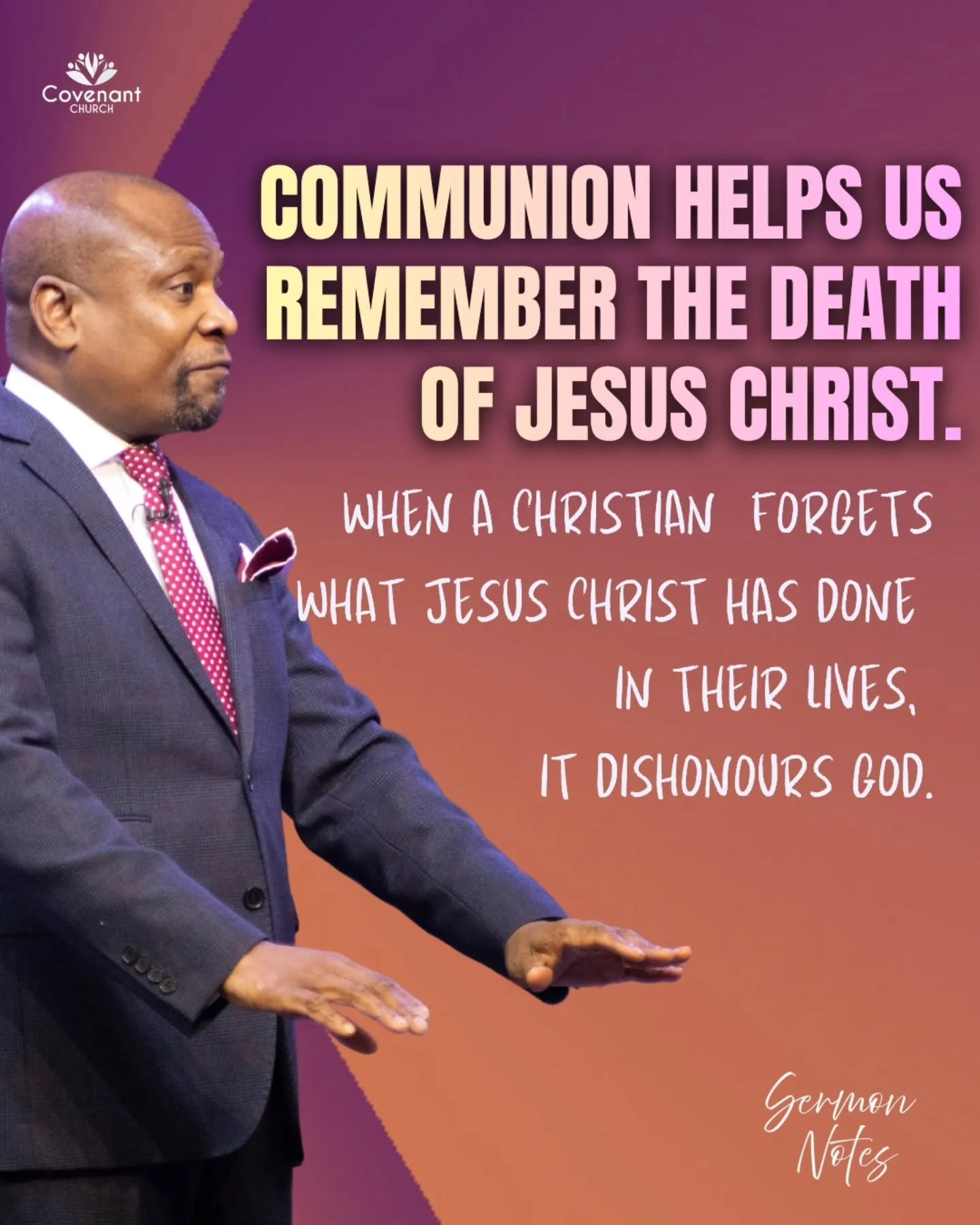 Pastor John Paul continued his teaching on May I Never Forget in tonight's teaching. What a word 

#teachingservice #word #sermonnotes