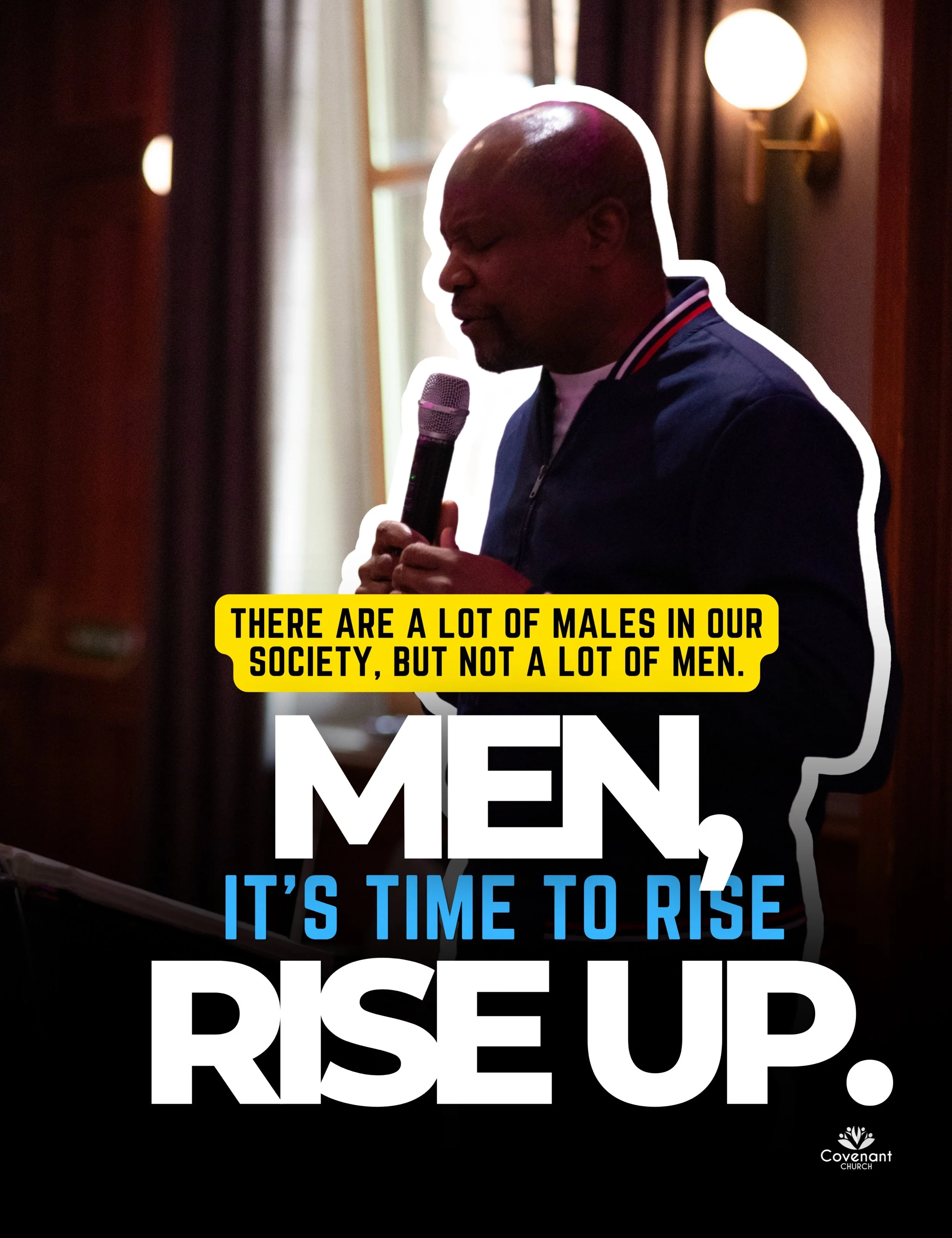 Men, be strong spiritually, emotionally and be present. It is time to step up!

Excepts from this @covenantchurchuk Men&rsquo;s Breakfast Meeting.

#MensMeeting #BreakfastMeeting #CovenantChurch