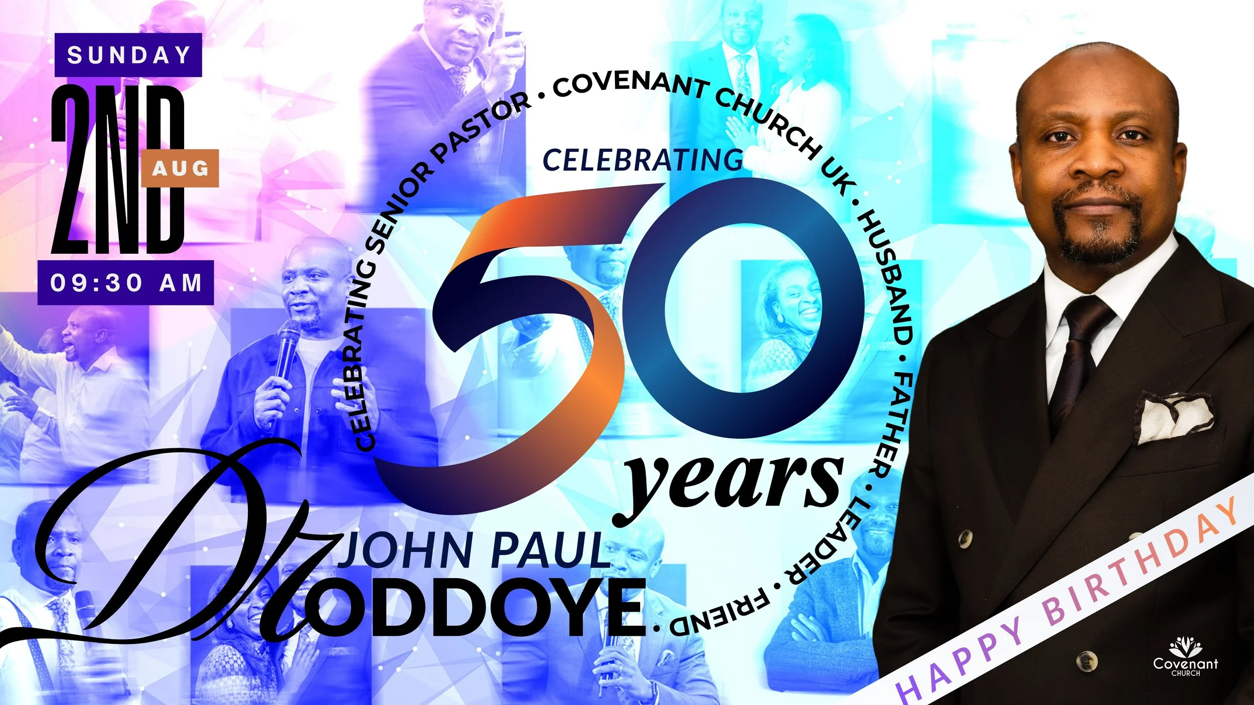 Dr John Paul Oddoye's 50th Birthday Thanksgiving Service