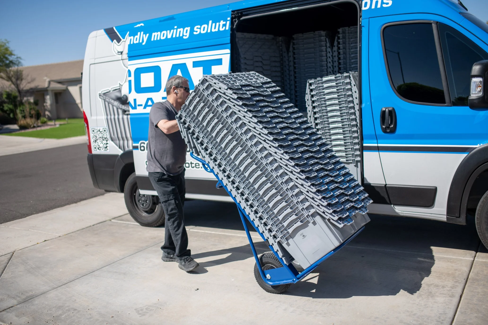 Moving Box Rental Phoenix — Totes for Moving — Goat On A Tote