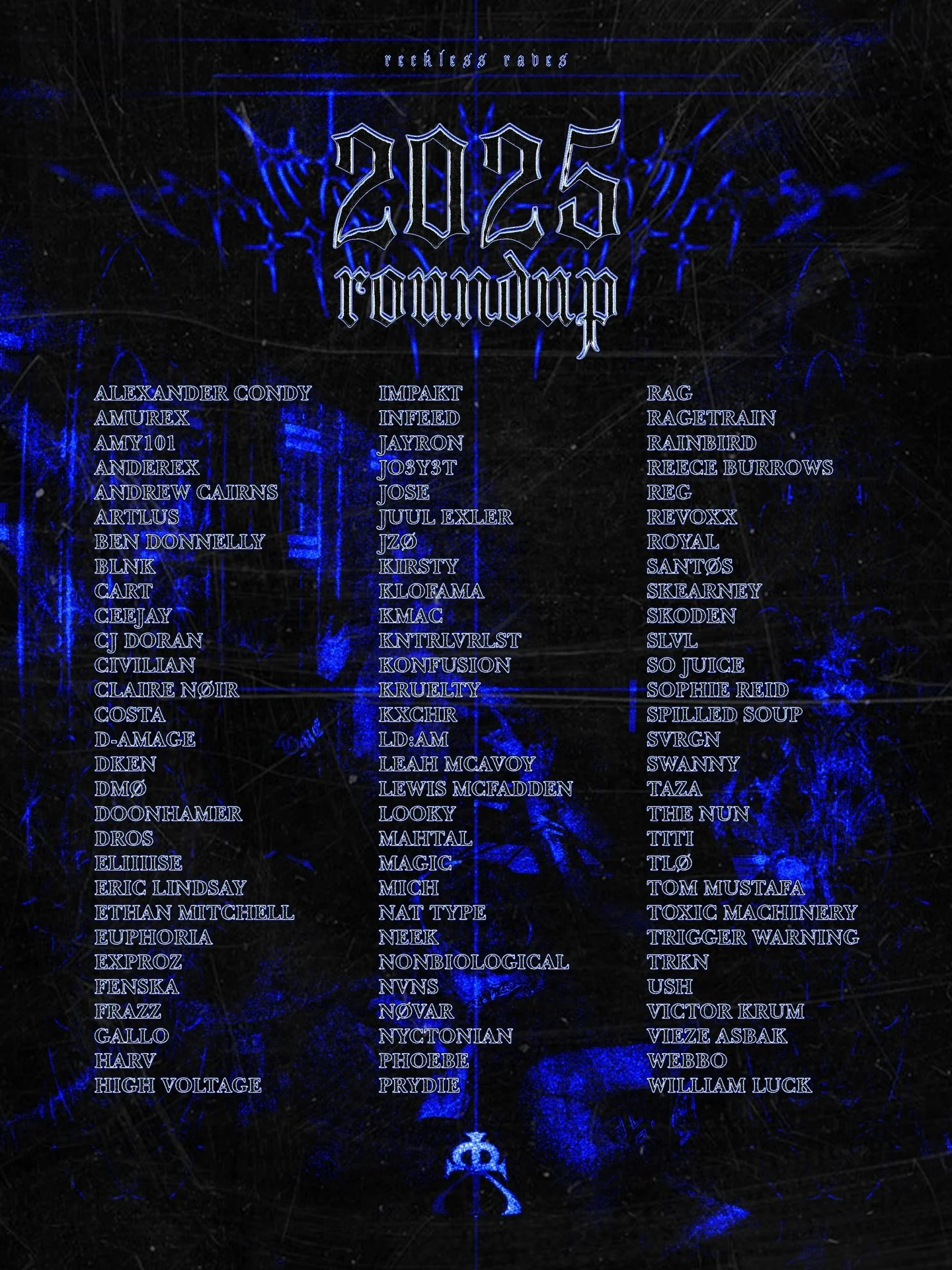 𝗥𝗘𝗖𝗞𝗟𝗘𝗦𝗦 𝗥𝗔𝗩𝗘𝗦 𝟮𝟬𝟮𝟱 𝗥𝗢𝗨𝗡𝗗-𝗨𝗣!

As we say 𝗚𝗢𝗢𝗗𝗕𝗬𝗘 𝗧𝗢 𝟮𝟬𝟮𝟱, we want to take this time to 𝗥𝗘𝗙𝗟𝗘𝗖𝗧 𝗢𝗡 𝗧𝗛𝗘 𝗠𝗔𝗬𝗛𝗘𝗠 that unfolded this year and the 𝗠𝗘𝗠𝗢𝗥𝗜𝗘𝗦 𝗧𝗛𝗔𝗧 𝗪𝗘𝗥𝗘 𝗠𝗔𝗗𝗘 𝗧𝗢𝗚𝗘𝗧