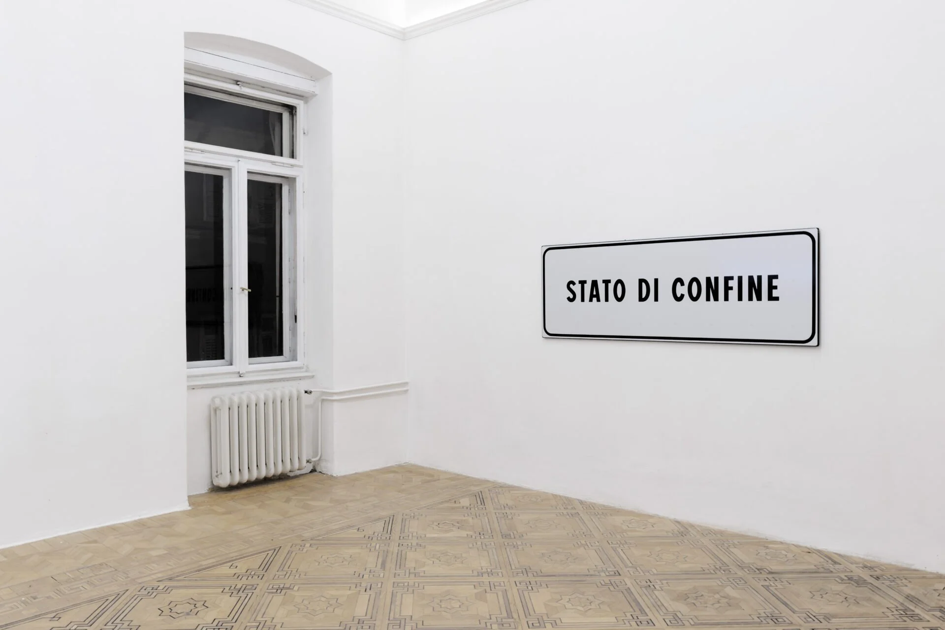 Stato di confine, Installation view at MLZ