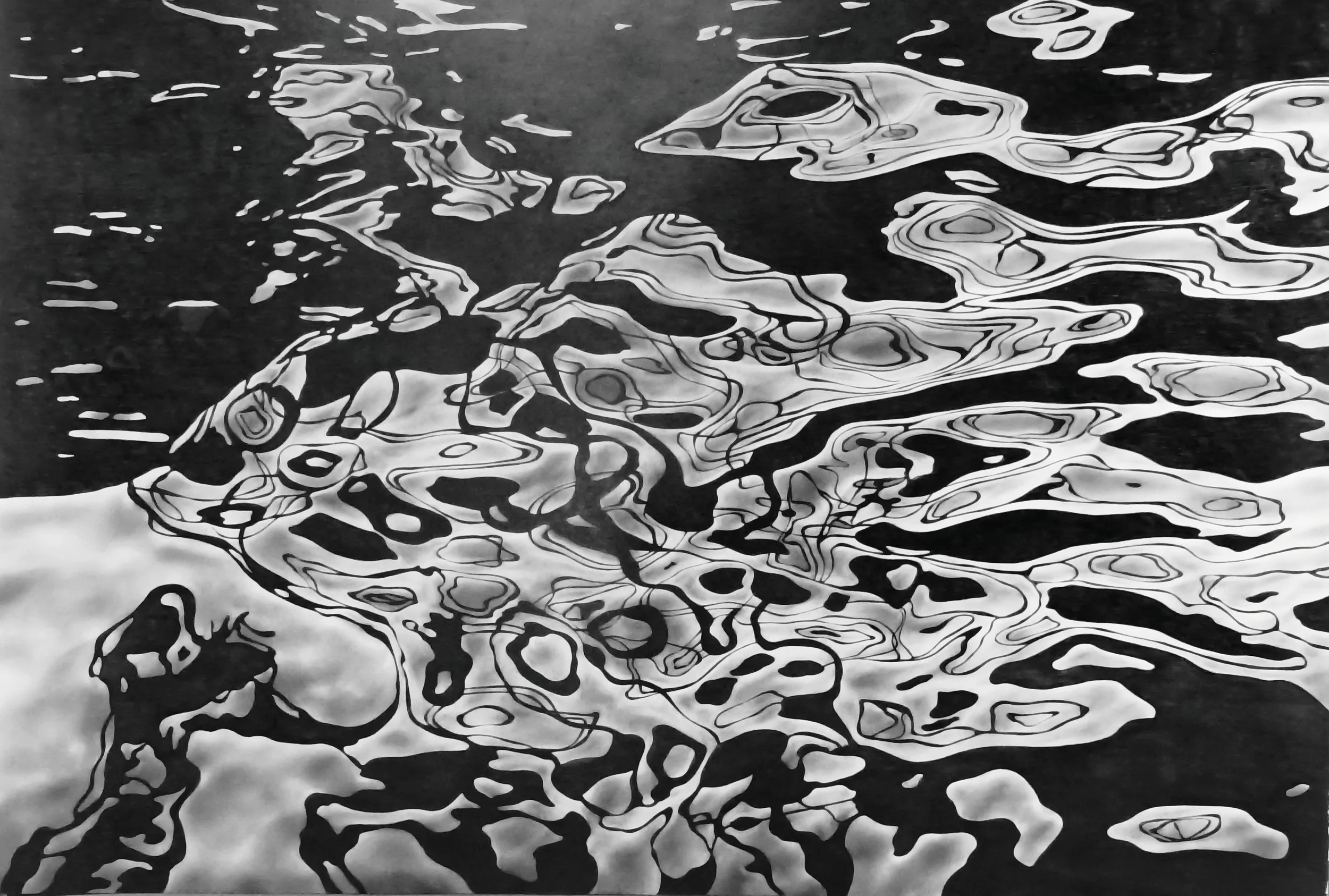 Serse - grafite su carta, cm 142 x 200