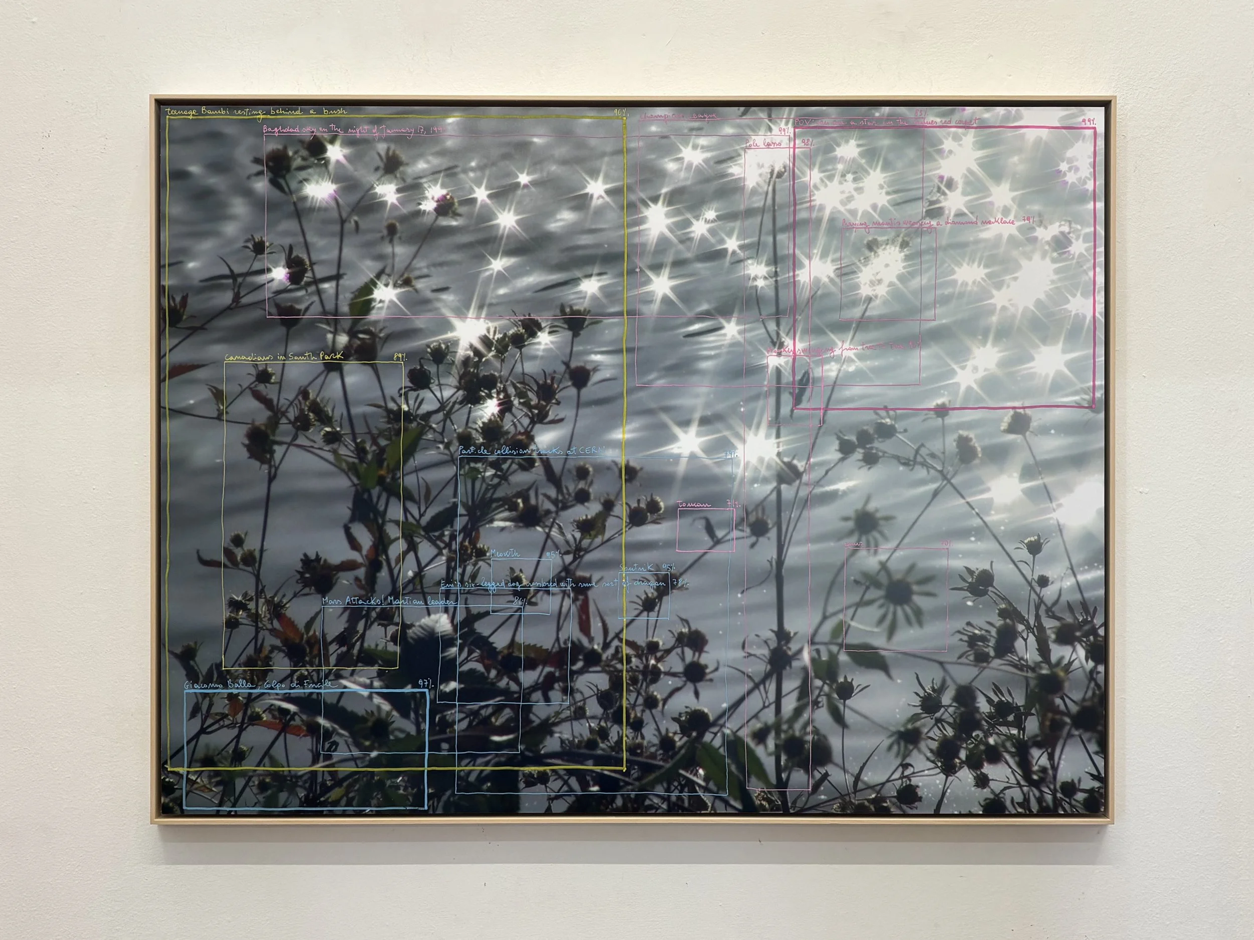 Riflessi, 2026, riproduzione fotografica su dibond, cm 60x80 
 