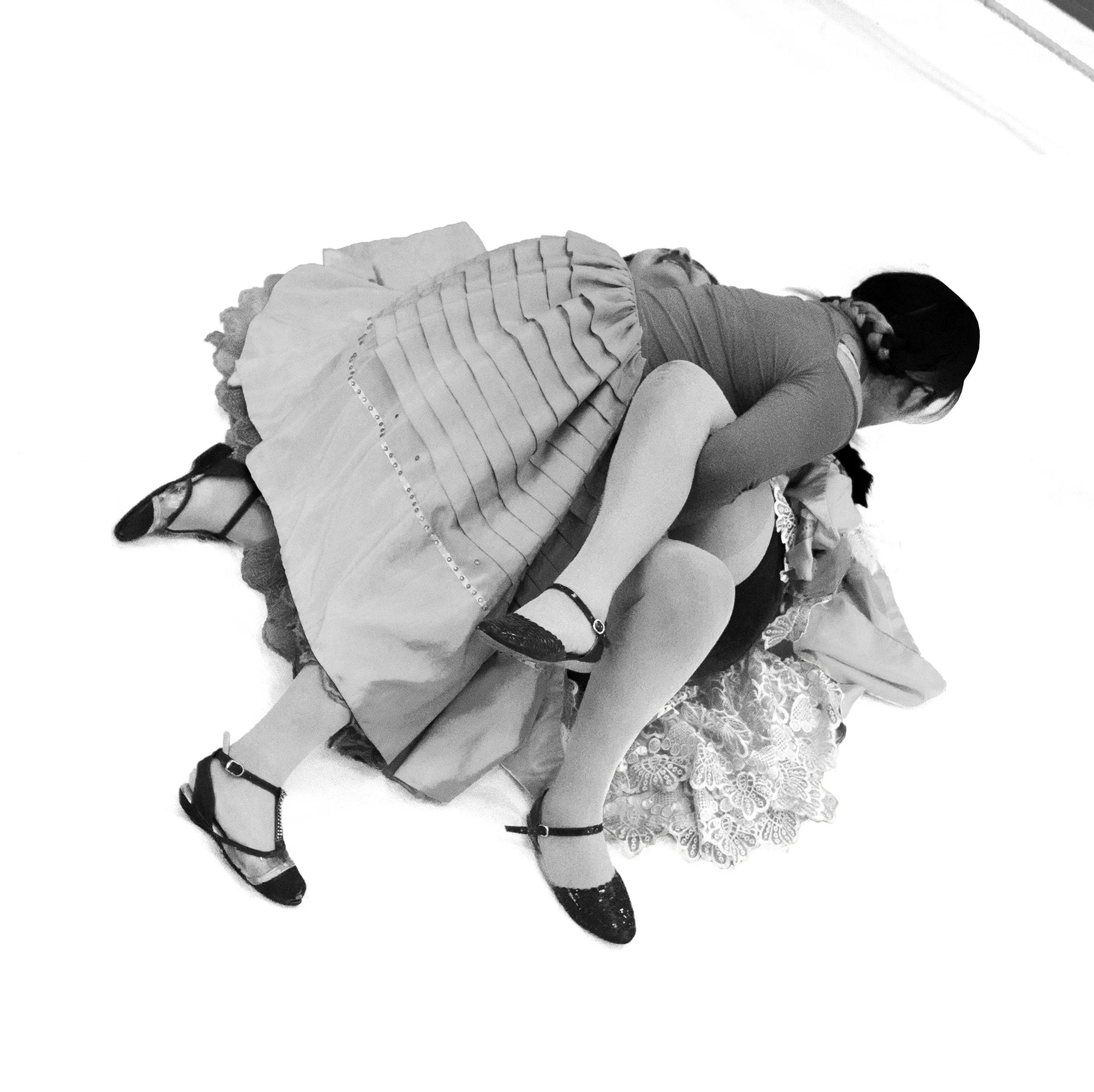 Cholitas wreastling, 2020, Lambda print on fine art baryta paper, cm 70x70