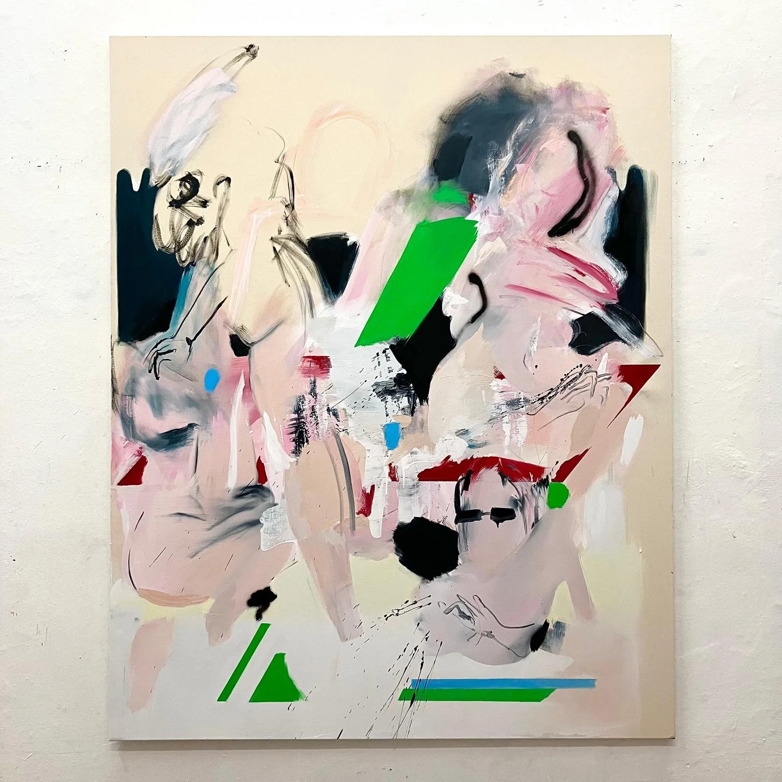 Untitled, olio su tela, 2025, 150x200