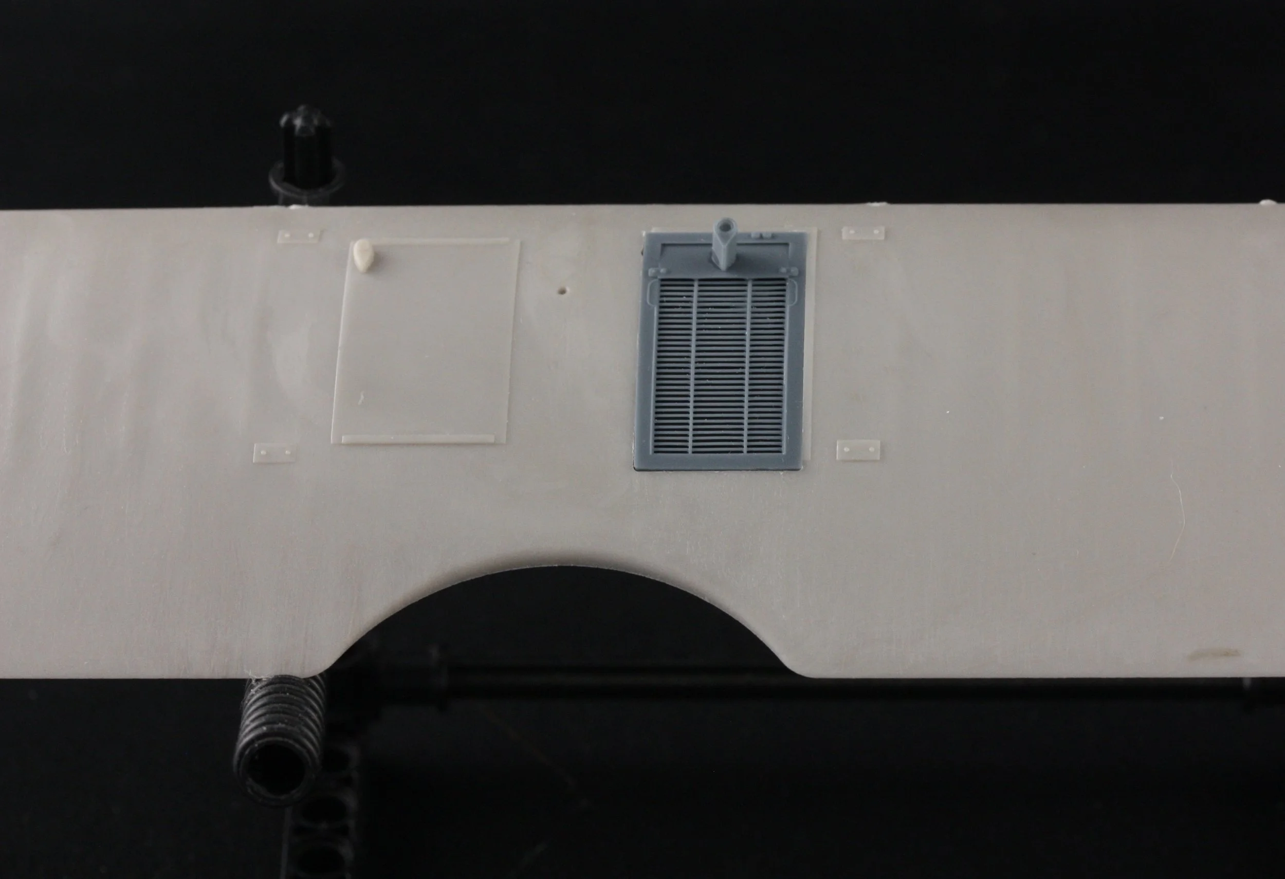 prototype upper wing radiator installed in Roden Pfalz D.III