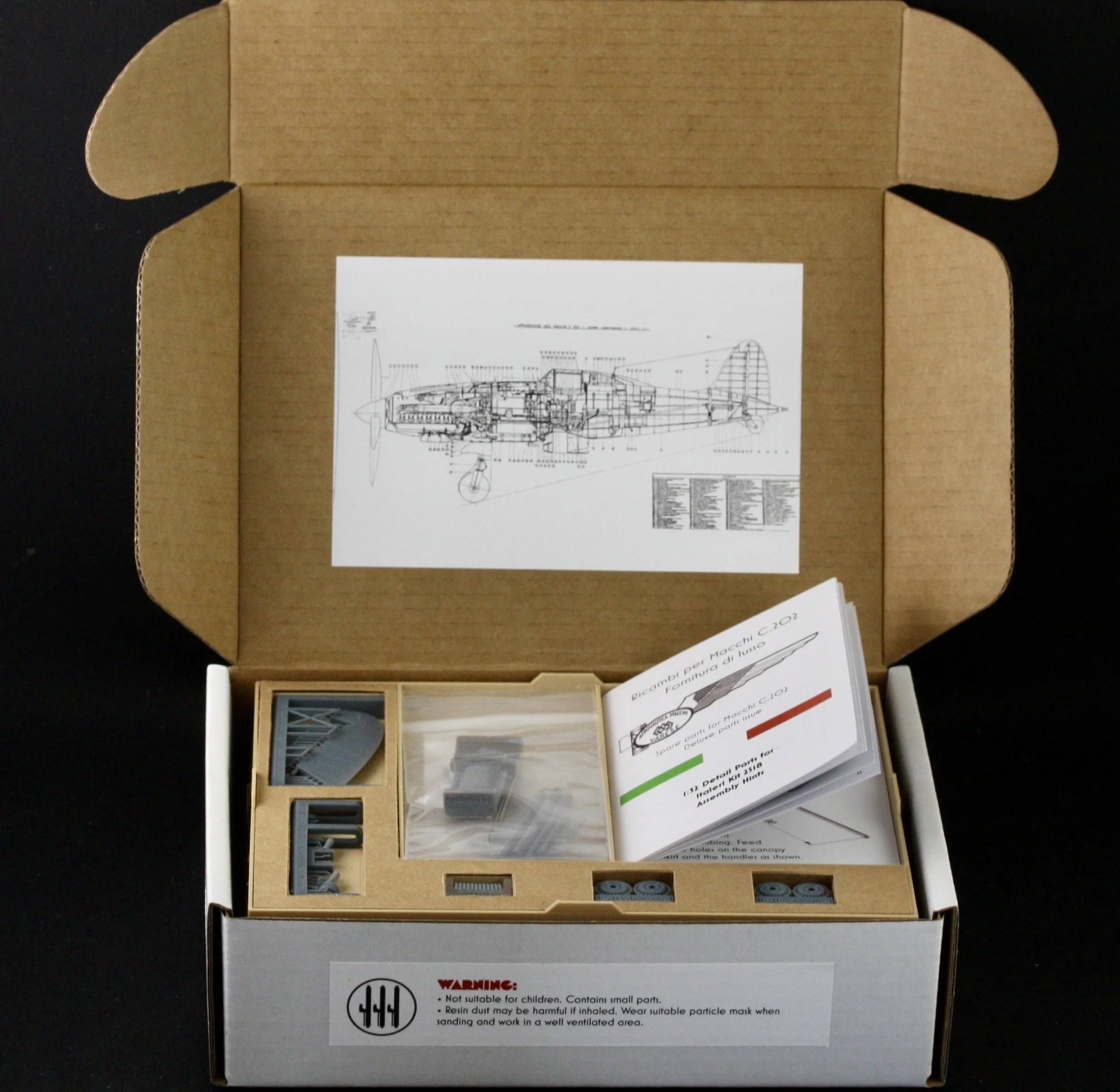 1/32 Macchi C.202 "Folgore" Fornitura di Lusso