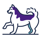 small dog icon