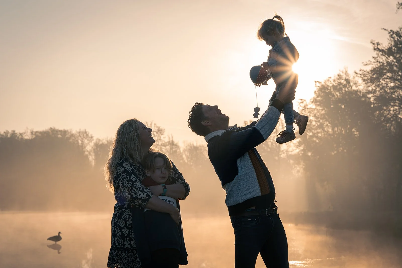 Zonsopgang fotoshoot in Domein Bovy, Bolderberg, Heusden-Zolder