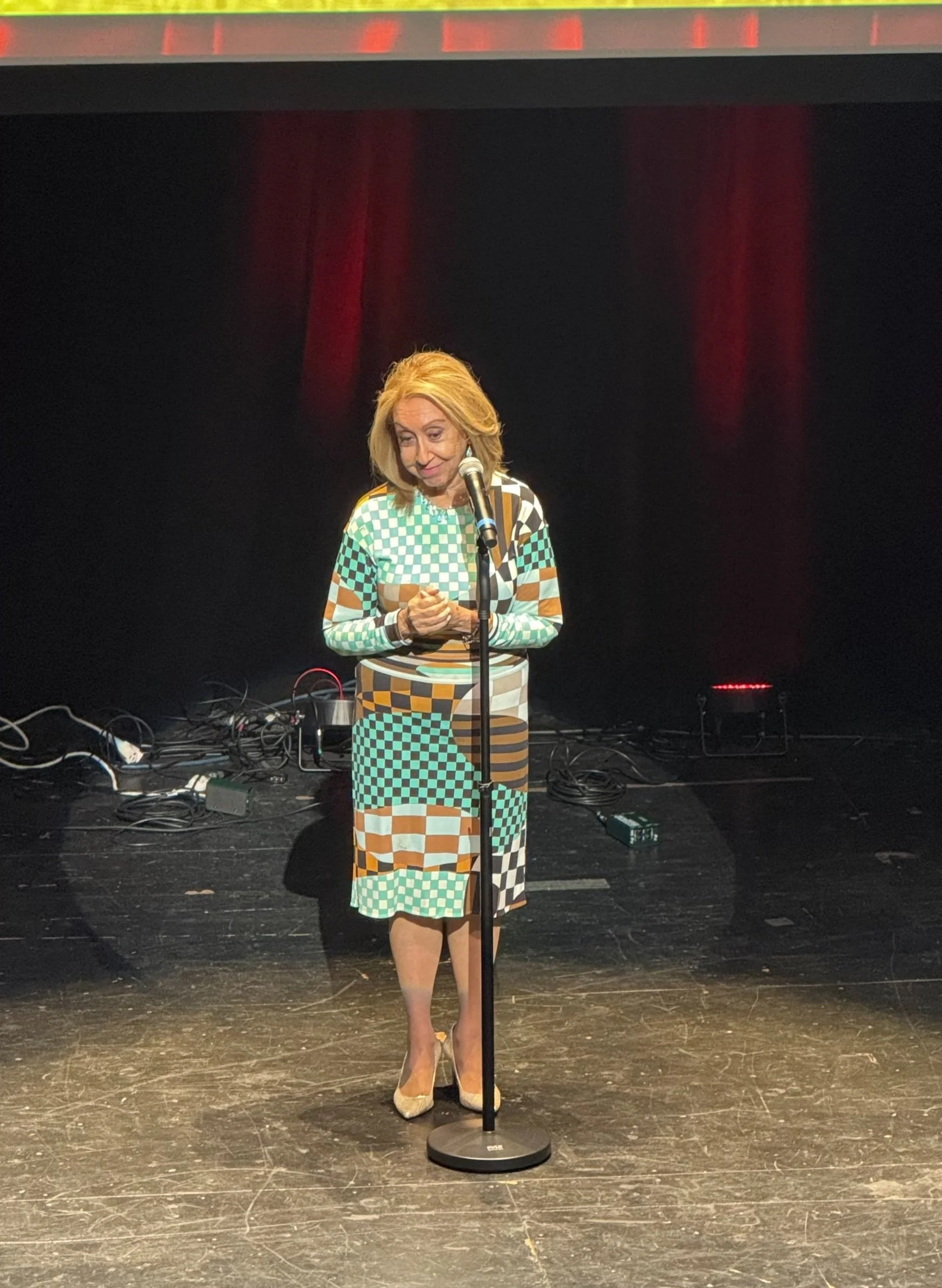 Martha Tijerina, recipient of the "Irma" Award for Excellence in Audio, TV &amp; Film