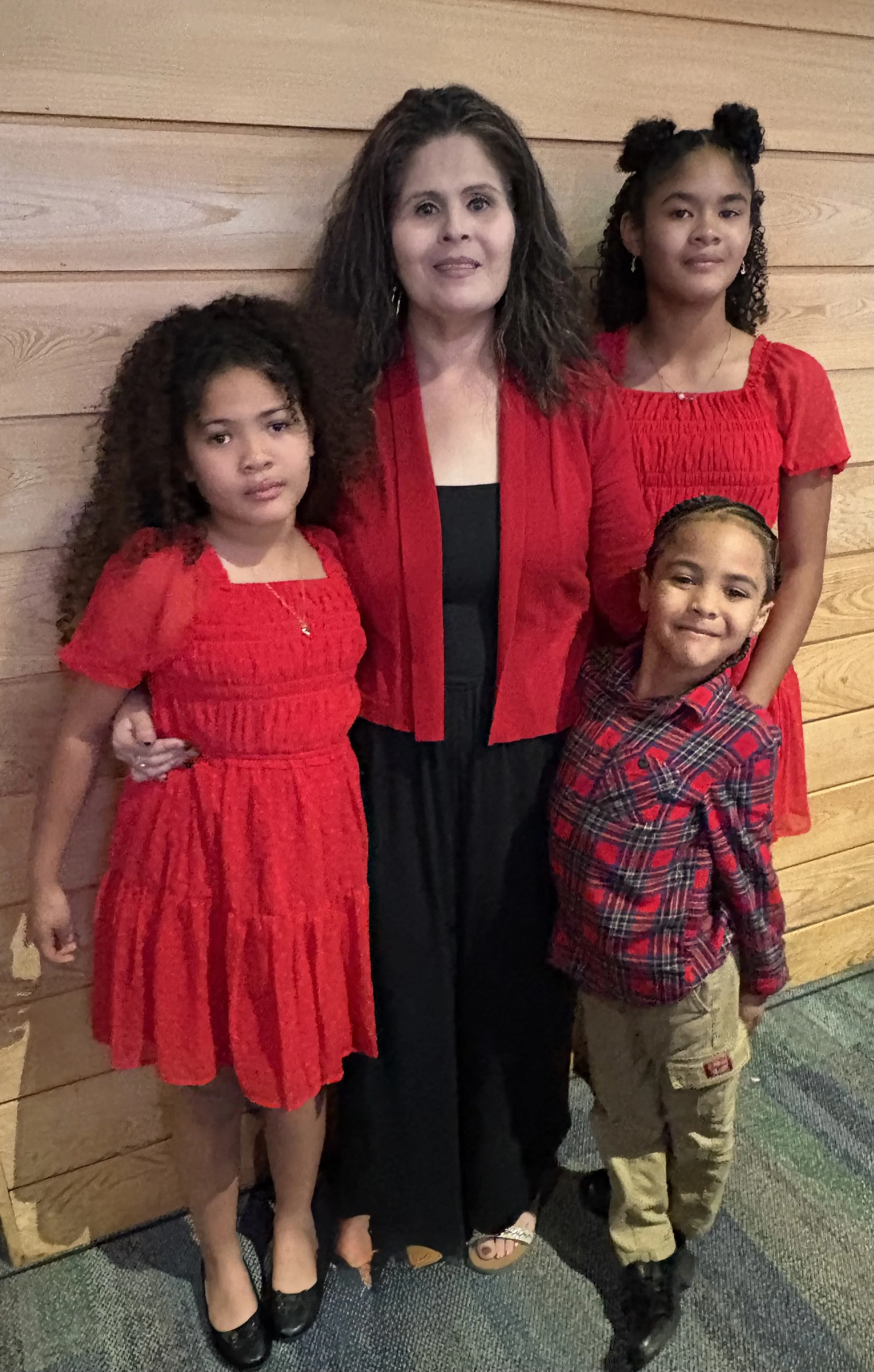 Featured family: Azalia Eliserio with children, Mikaza, Nylah and Semaj Silverland
