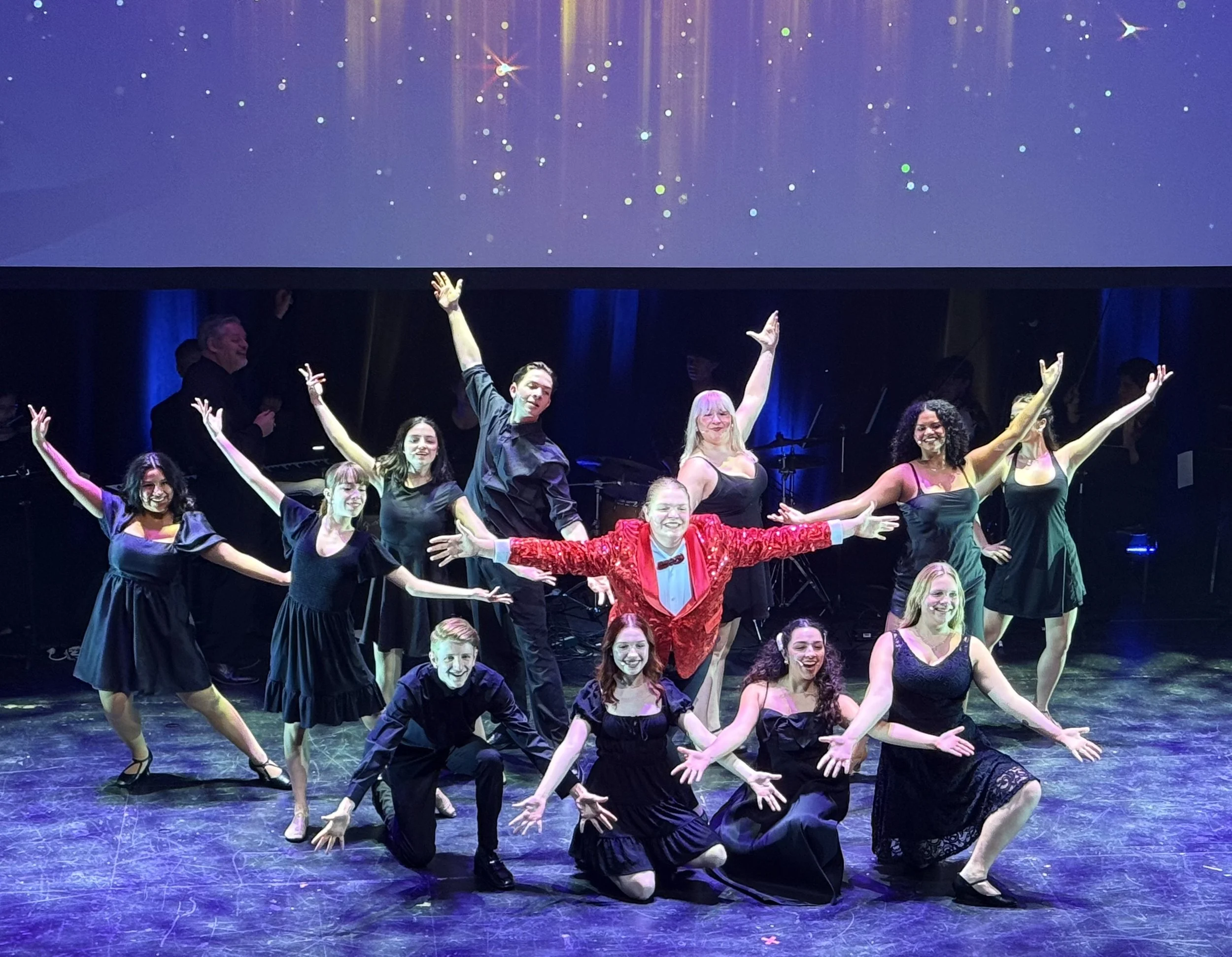 Spirited performances punctuated the evening's proceedings