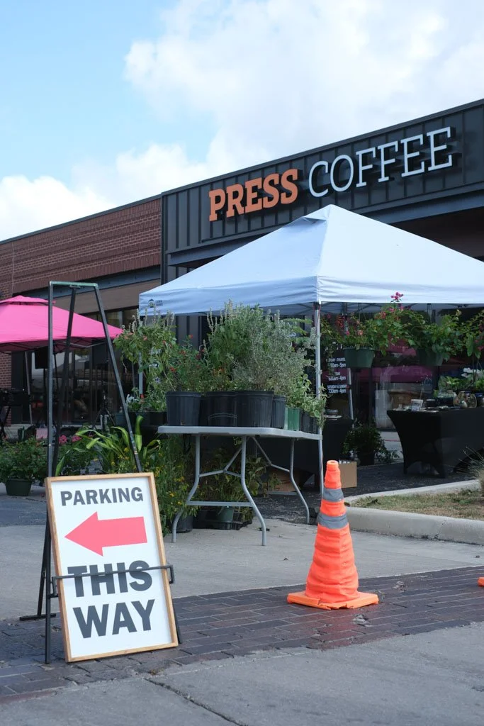 August Market at Press Coffee