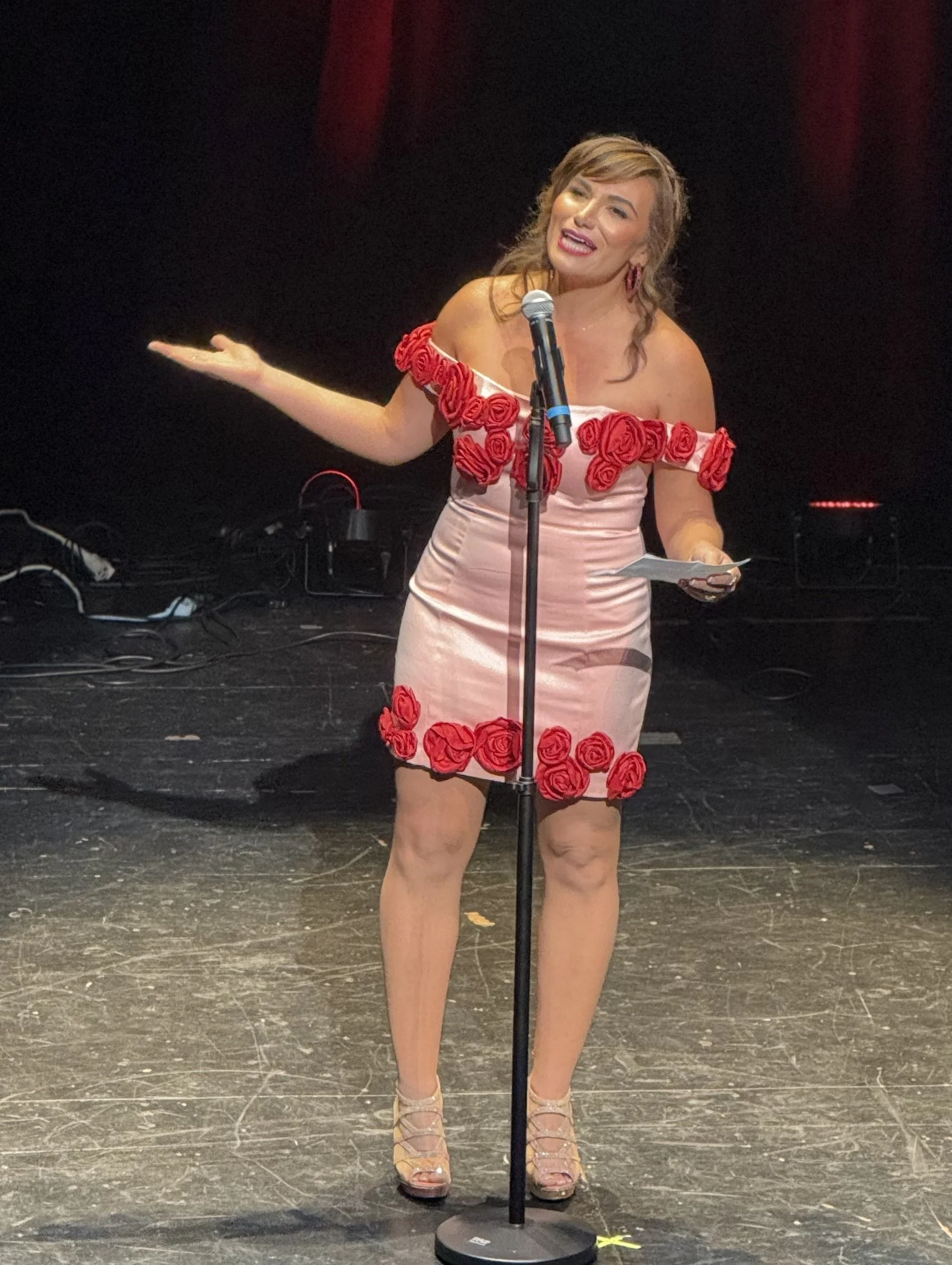 Renae Treviño, recipient of The Celestial Award for Excellence in Theatrical &amp; Comedy