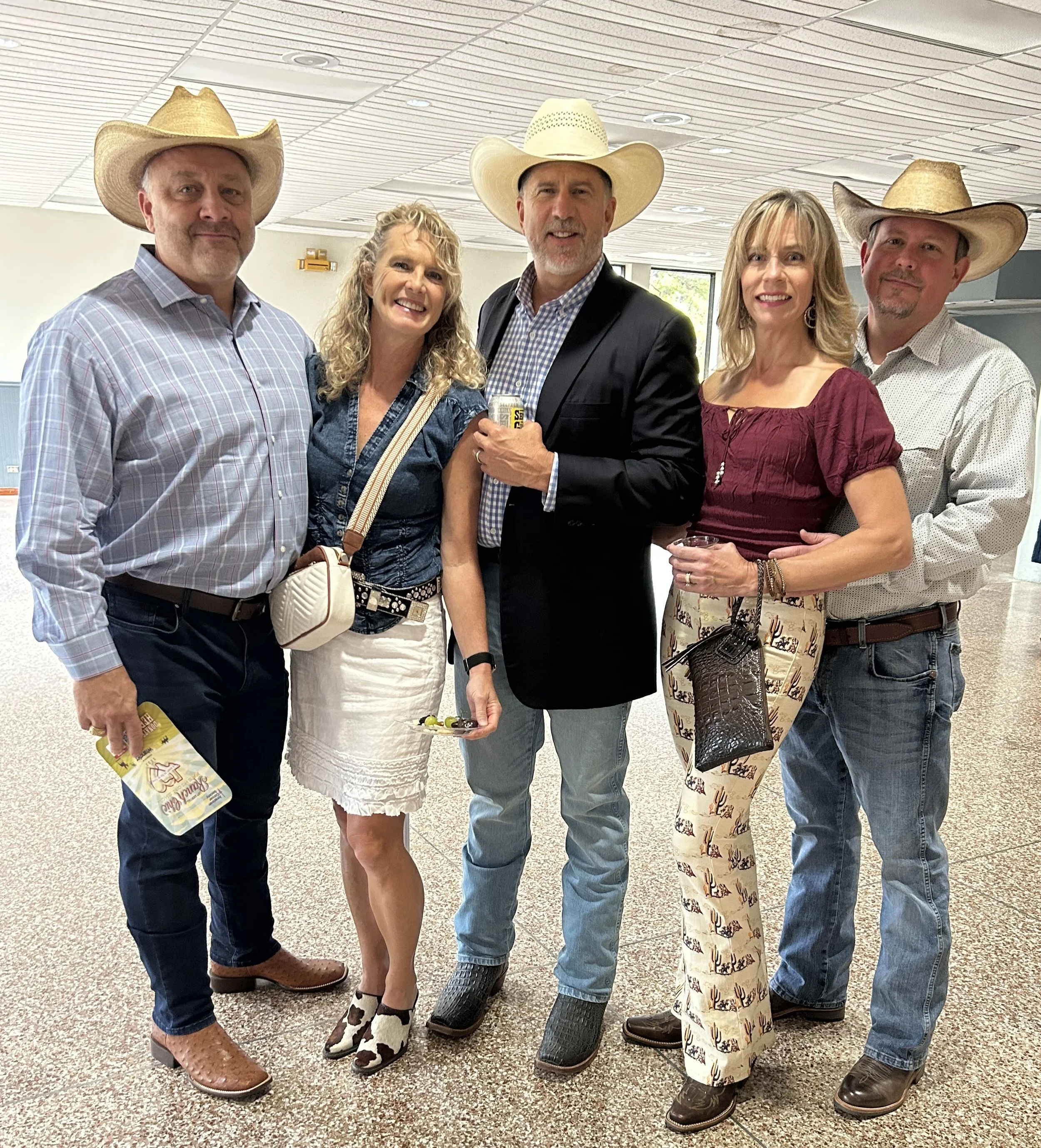 Lane and Debby Villers, Bill Waechter, and Bill and Kathy Drees