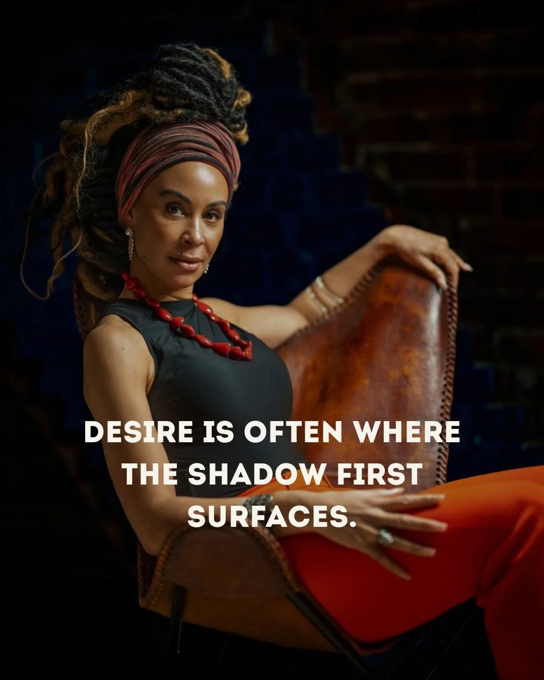 Desire is often where the shadow first surfaces. Longing exposes what has long been suppressed, postponed, or redirected. It reveals what you had to push down to stay acceptable. When desire is met with curiosity instead of judgment, it becomes a gat