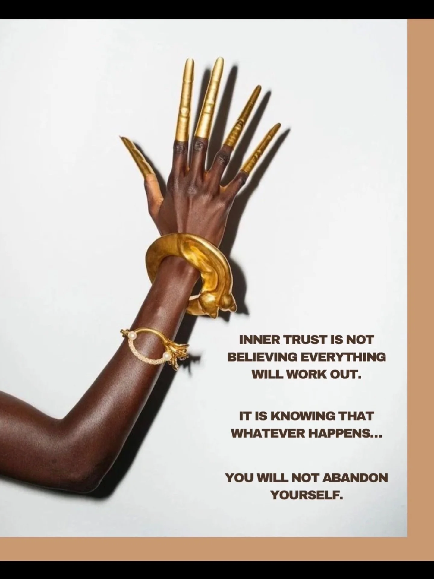 You spent years learning how to trust other people&rsquo;s expectations.
Other people&rsquo;s opinions.
Other people&rsquo;s needs.
Other people&rsquo;s approval.

But sovereignty asks a different question:
Can you trust yourself?
Can you trust what 