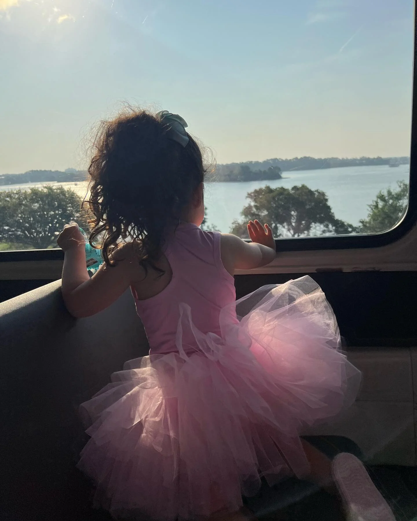Guys &hellip;she&rsquo;s in for quite a surprise this weekend . 🤫 She&rsquo;ll be riding this monorail again in no time and she has no idea .

Follow along on this special Mommy and Me trip ✨

All the details coming
#disneytravel #mommyandme #disney