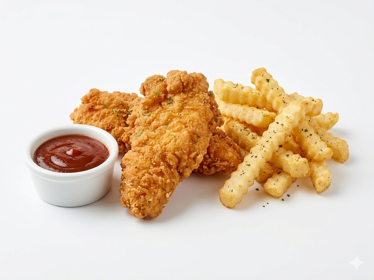 Chicken Strips and Fries Sasqets Burger '26.png