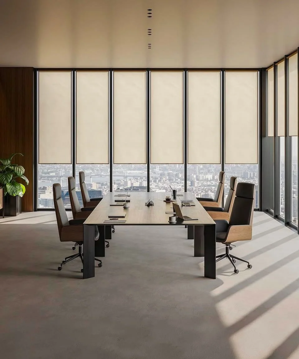 The Hug Executive Chairs with the Valesca Table- 

#conferncetable #executiveseating #workplace #contractsetting