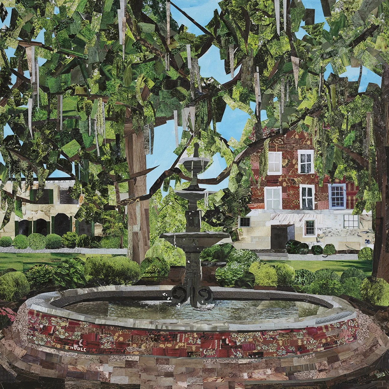Lafayette Square - Original Collage