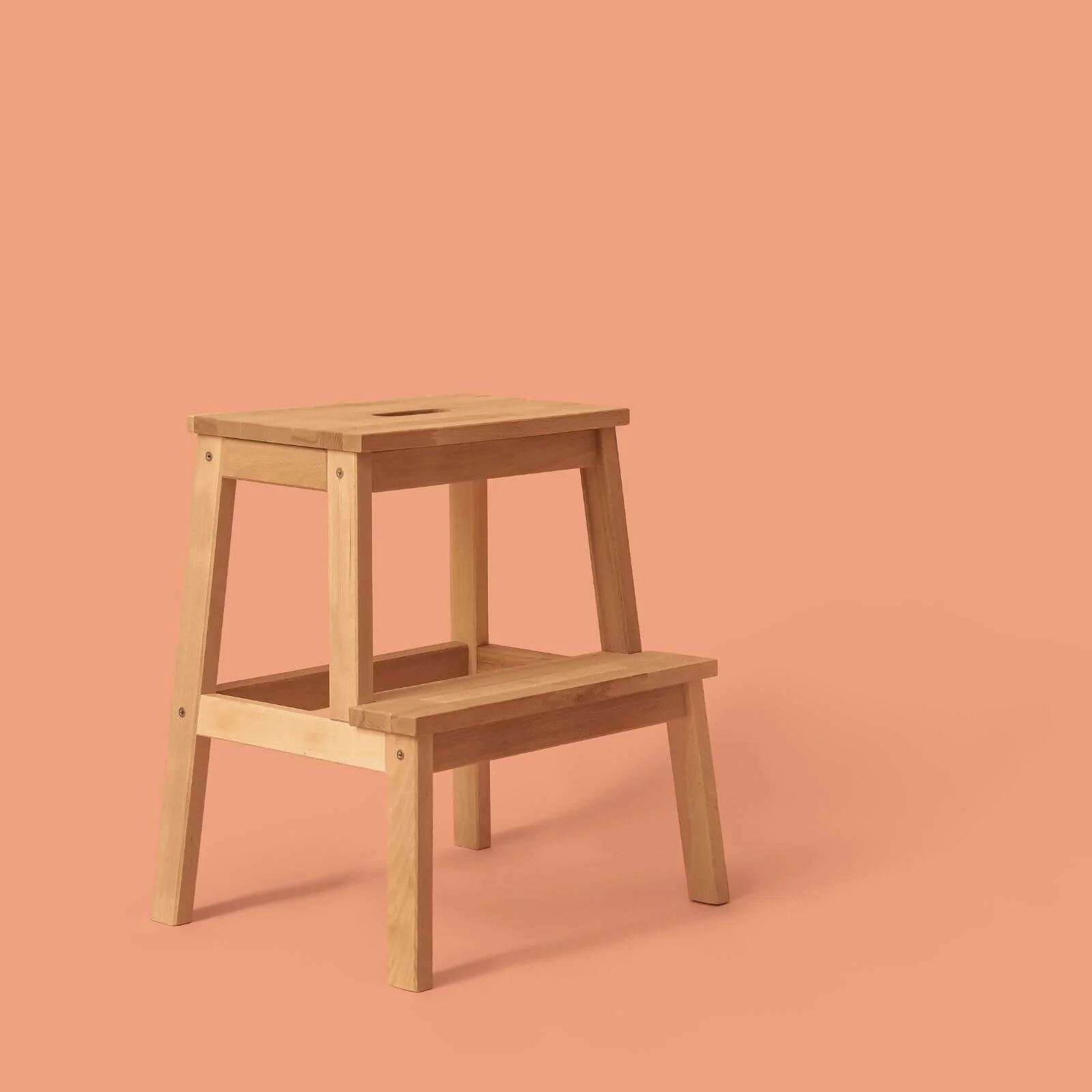 2-step ladder representing small steps