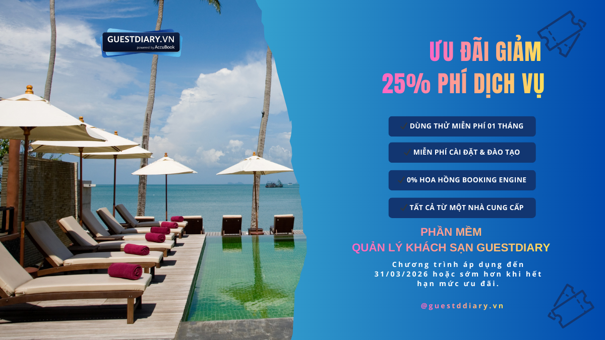 Ưu Đãi Đầu Năm Từ GuestDiary