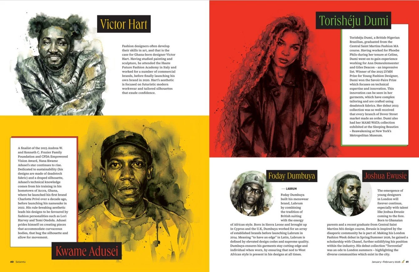 Selamta Magazine - Africa in Fashion editorial (pg2)