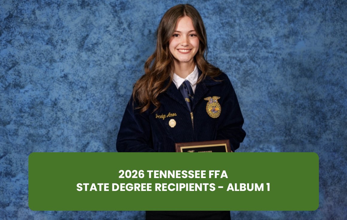 2026 Tennessee FFA State Degree Recipients - Album 1